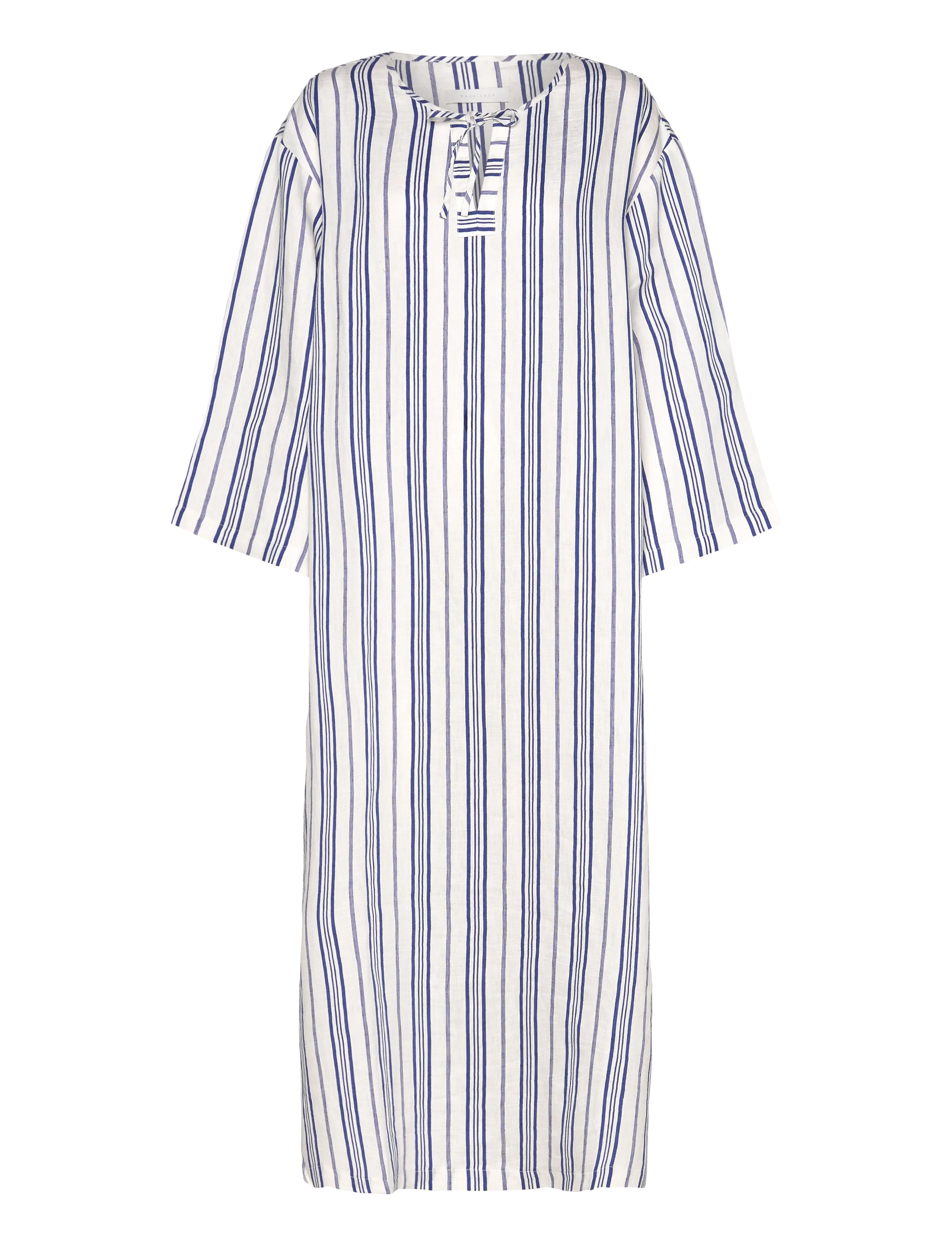 NAJA LAUF Samos Kleid Terrace Stripe Blau - 36 - Damen