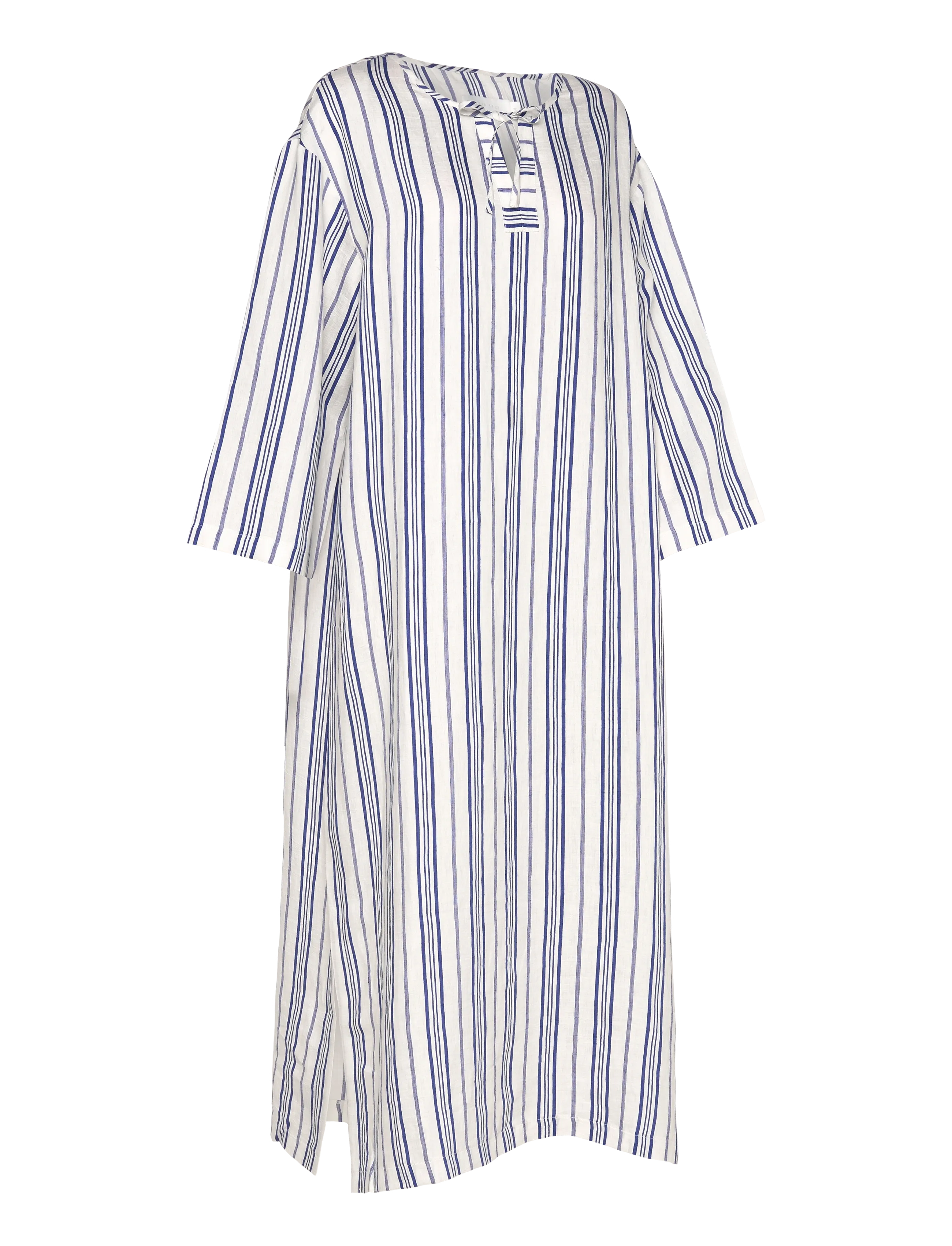 Naja Lauf - SAMOS DRESS TERRACE STRIPE - hemdkleider - bright blue - 3