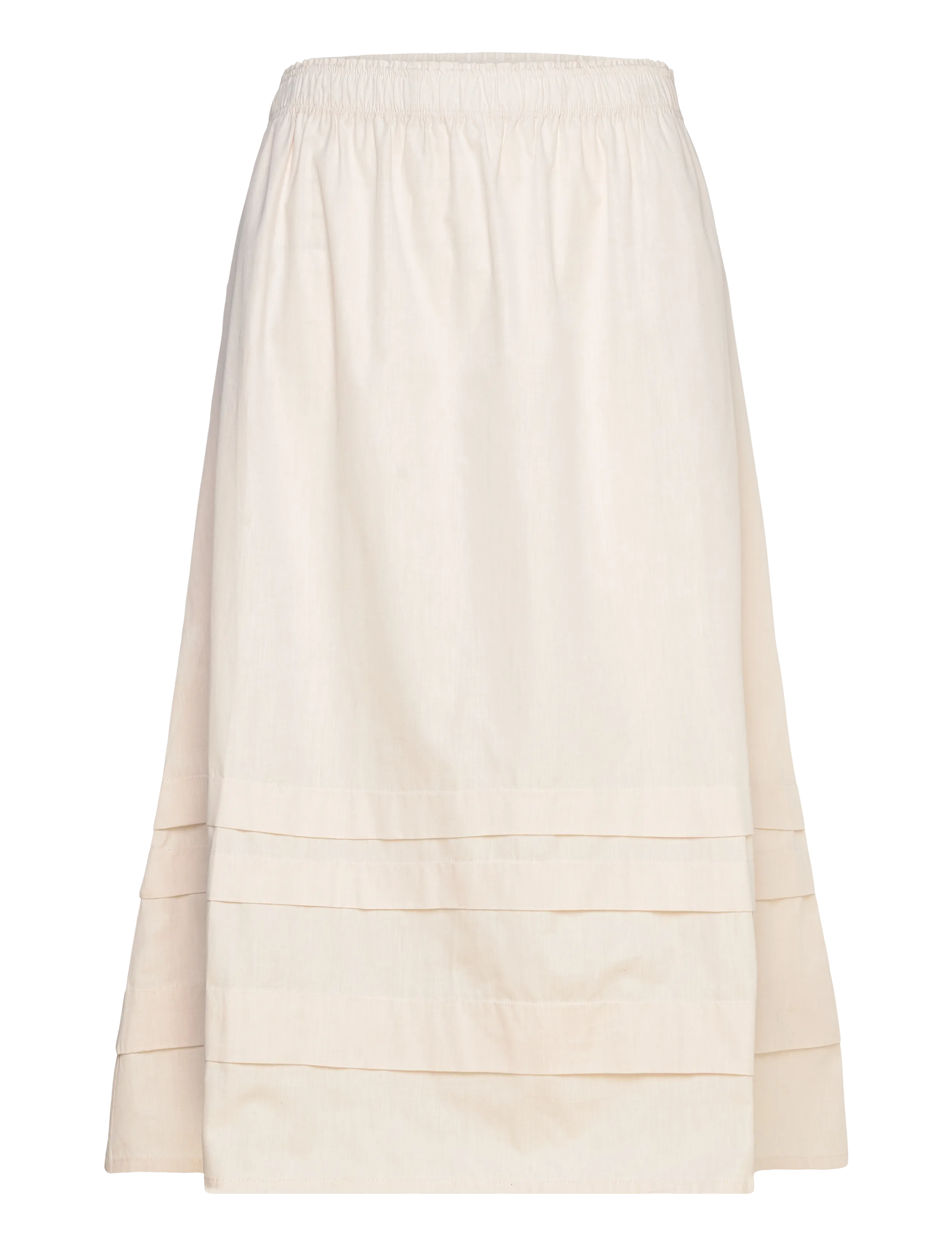 Naja Lauf OLENA SKIRT ORGANIC COTTON - Nederdele - OAT / cream
