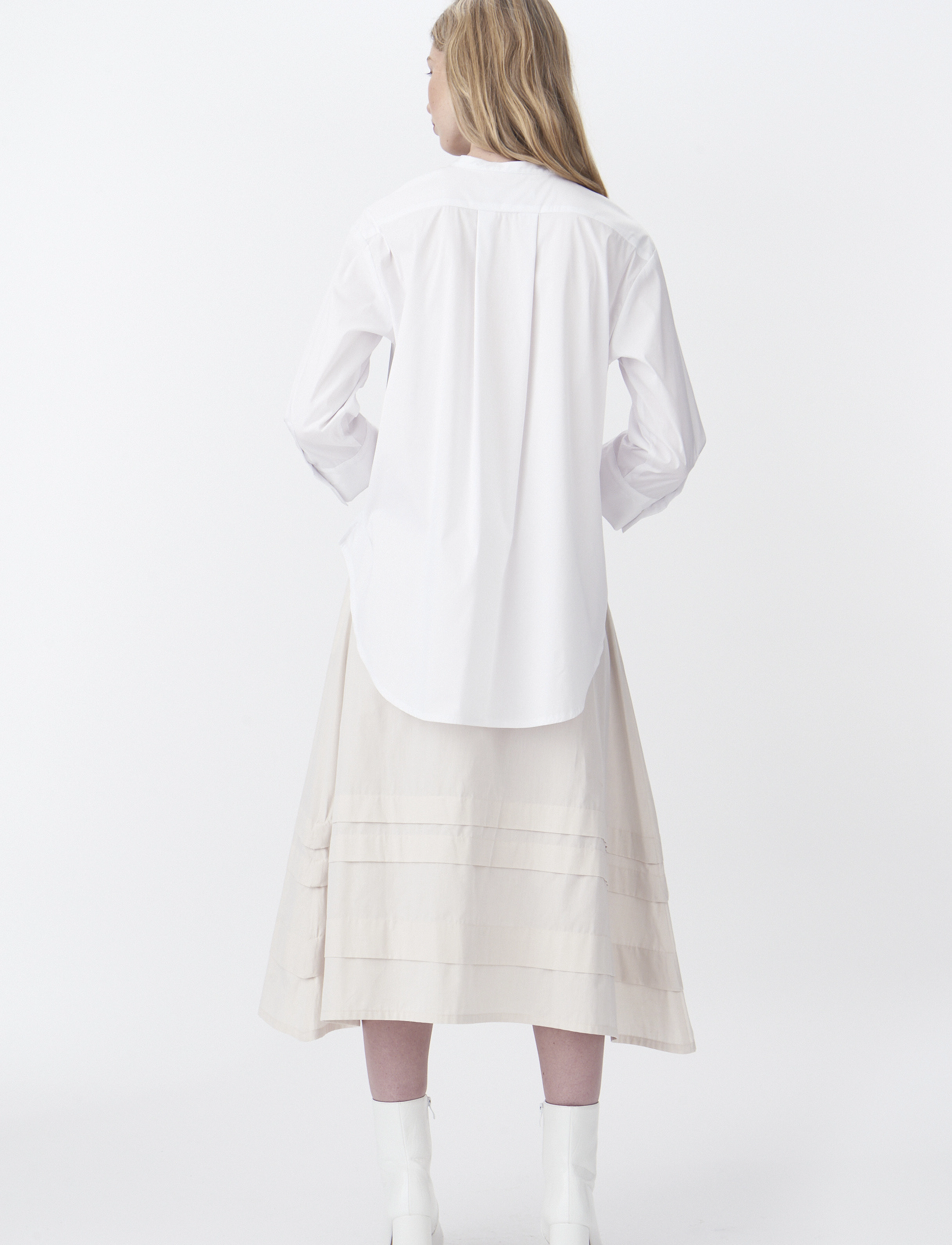 Naja Lauf - OLENA SKIRT ORGANIC COTTON - oat - 3