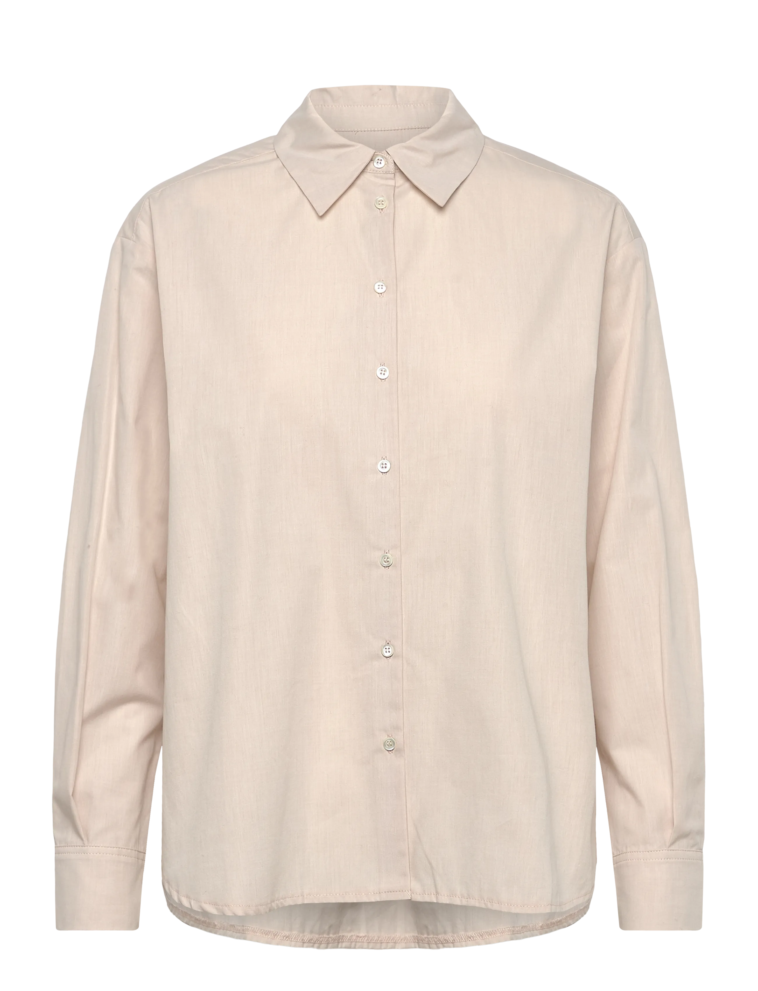 Naja Lauf BOBBI SHIRT ORGANIC COTTON - Bluser & Skjorter - OAT / beige