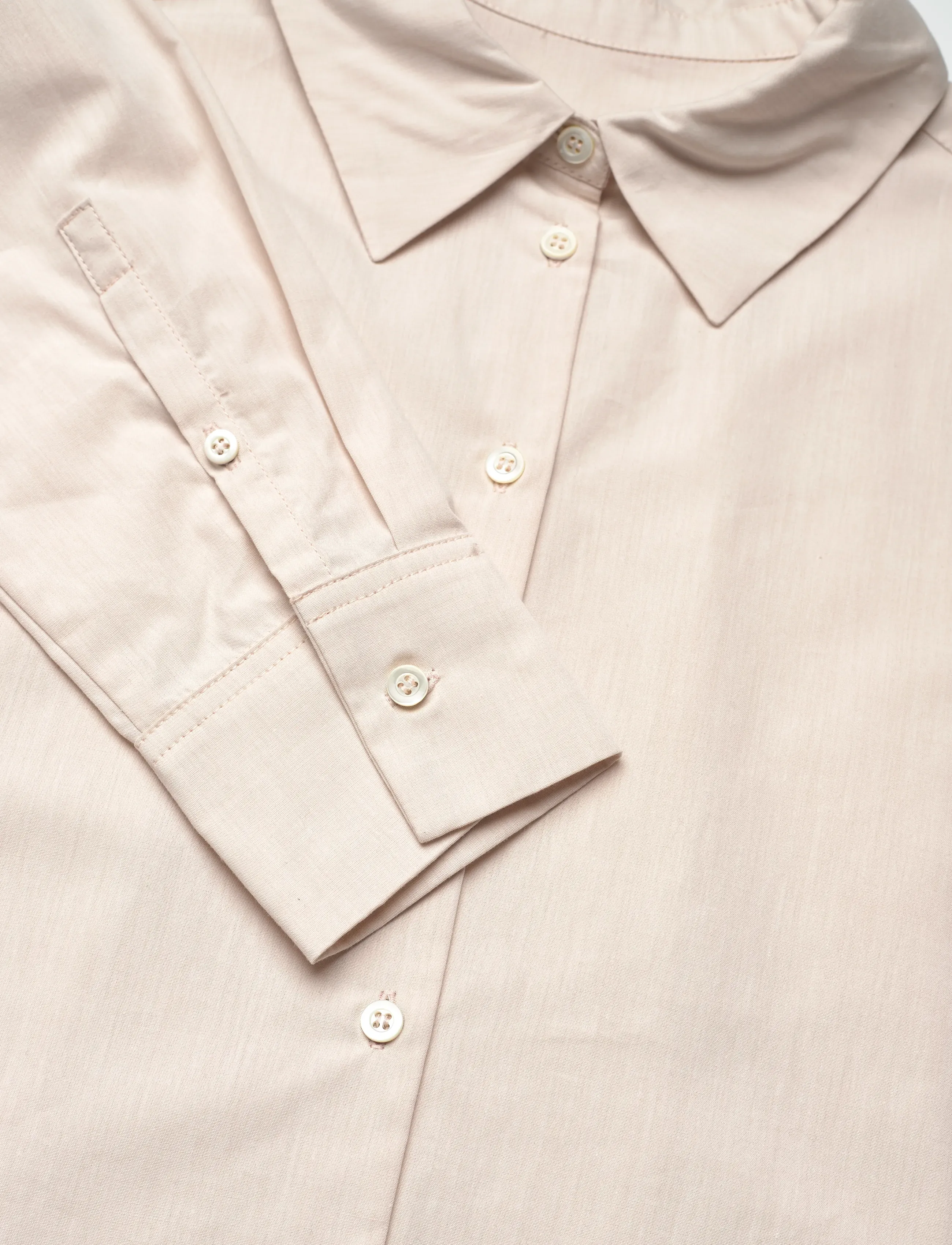 Naja Lauf - BOBBI SHIRT ORGANIC COTTON - langärmlige hemden - oat - 4
