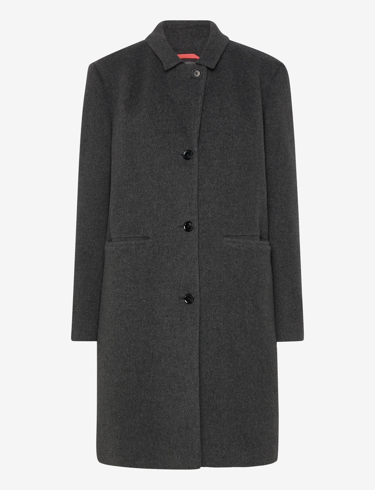 Naja Lauf - MALIN COAT - grey melange - 3