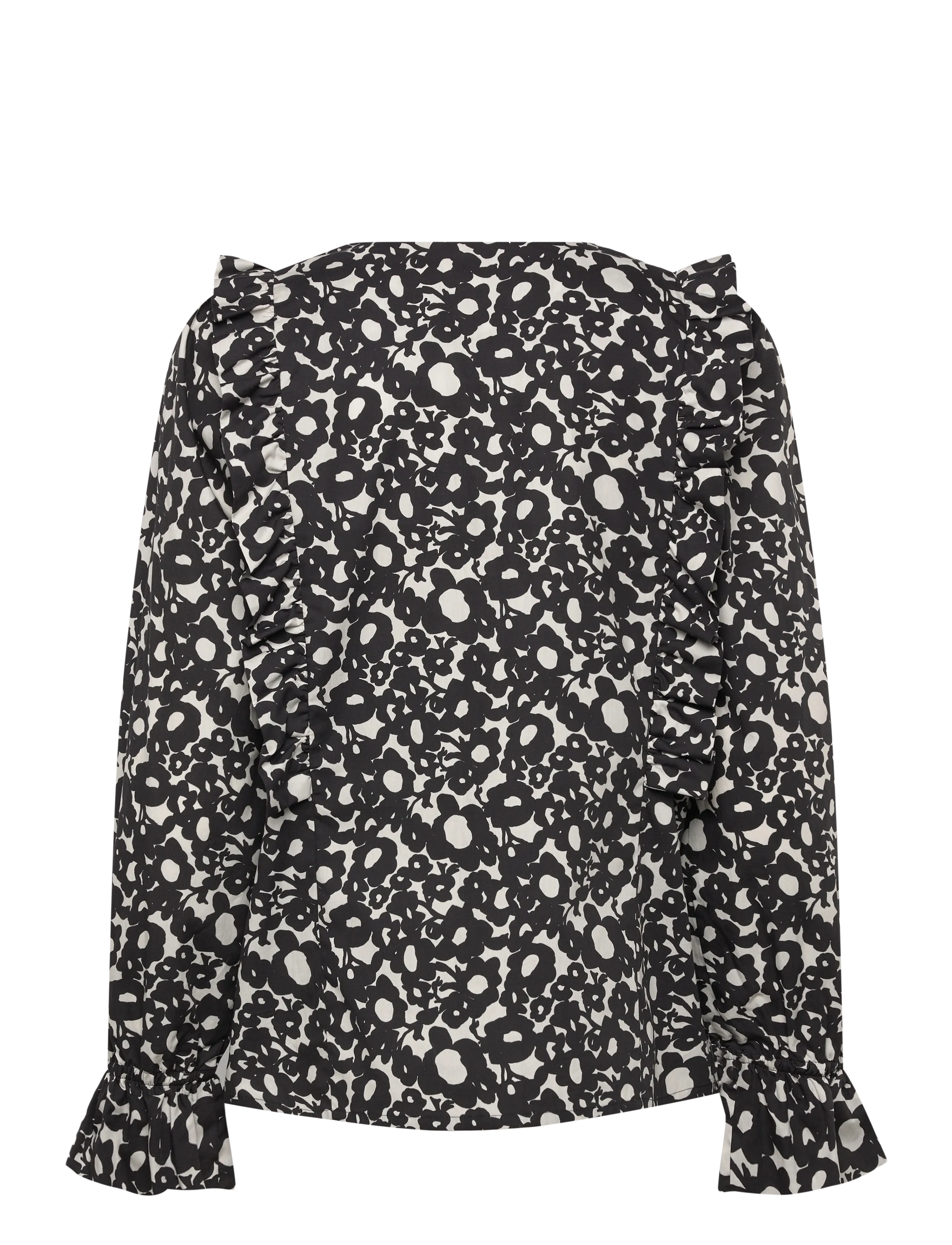 Naja Lauf - DALIA BLOUSE - langärmlige blusen - black - 1