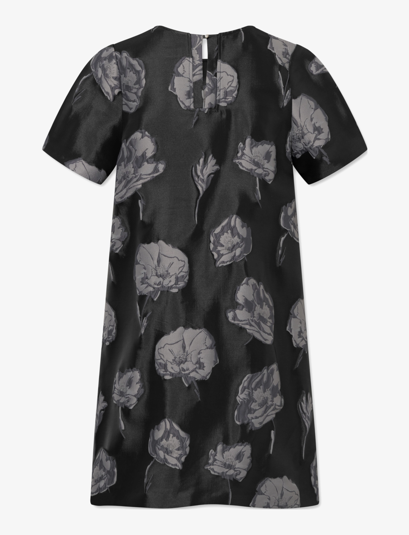 Naja Lauf - CHANTAL DRESS FLOWER IN THE DARK - lyhyet mekot - black - 2