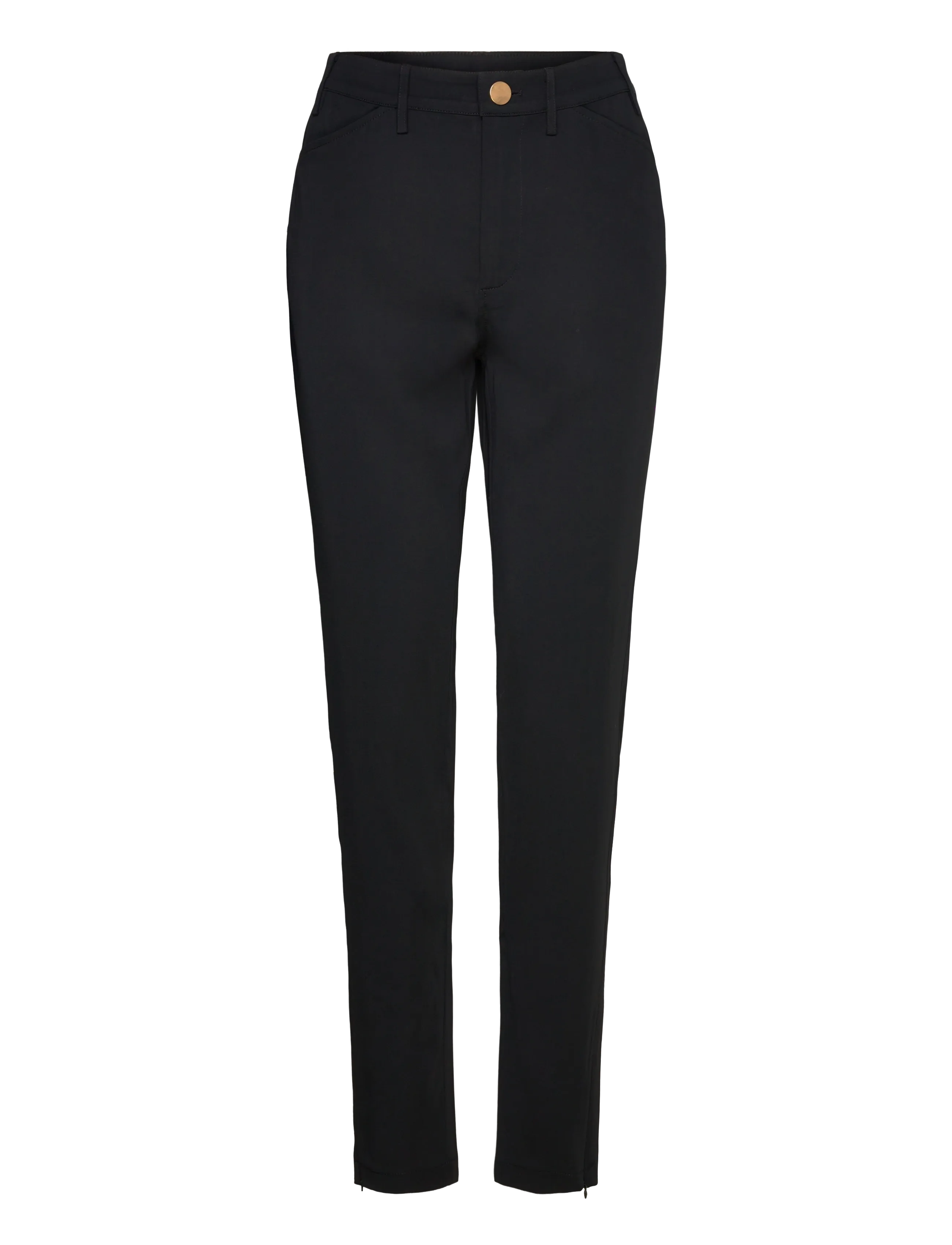 Naja Lauf CYNTHIA PANTS DENSE STRETCH - Bukser - BLACK / black