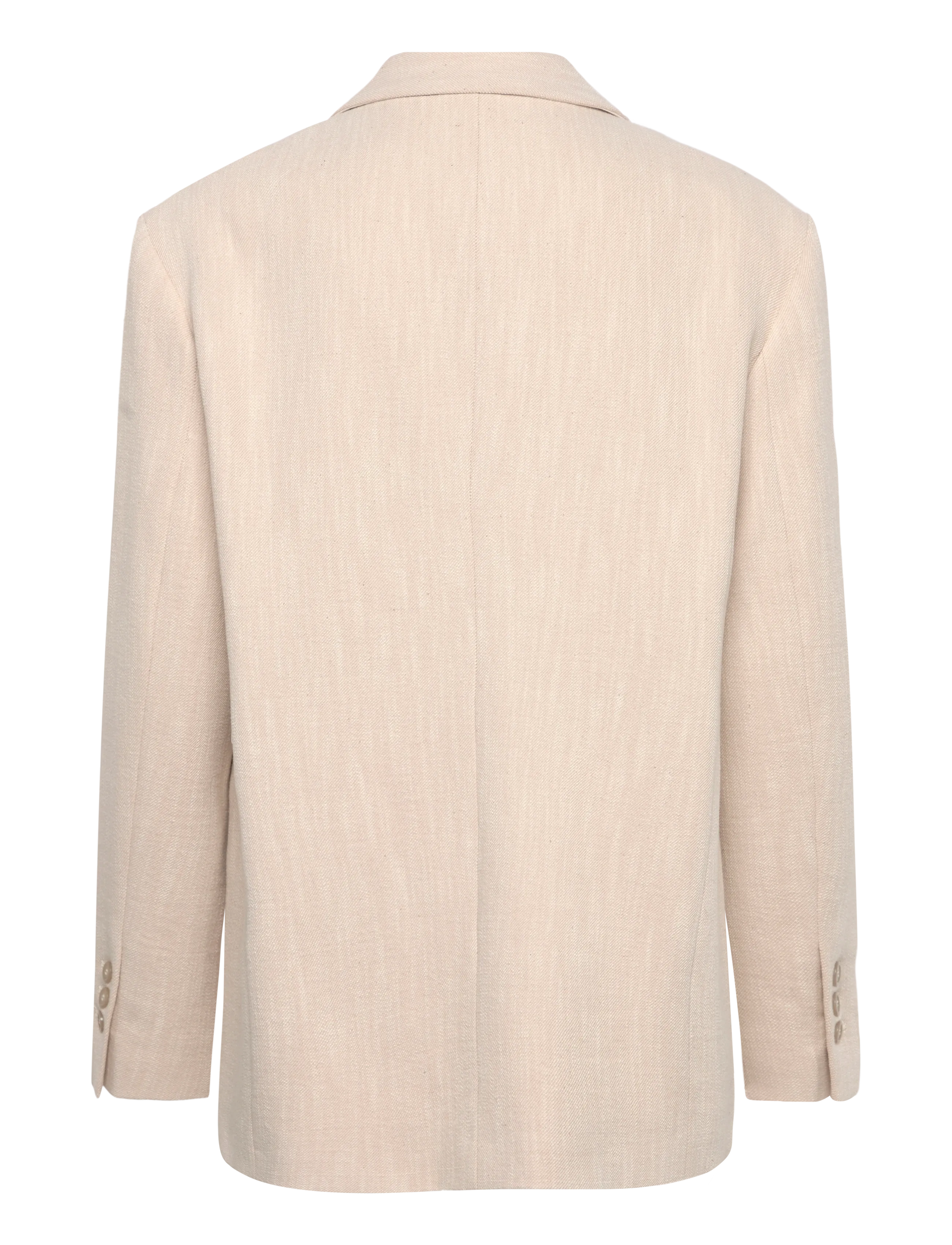 Naja Lauf - CAROLINE BLAZER ROUGH 2-TONE - beige - 1