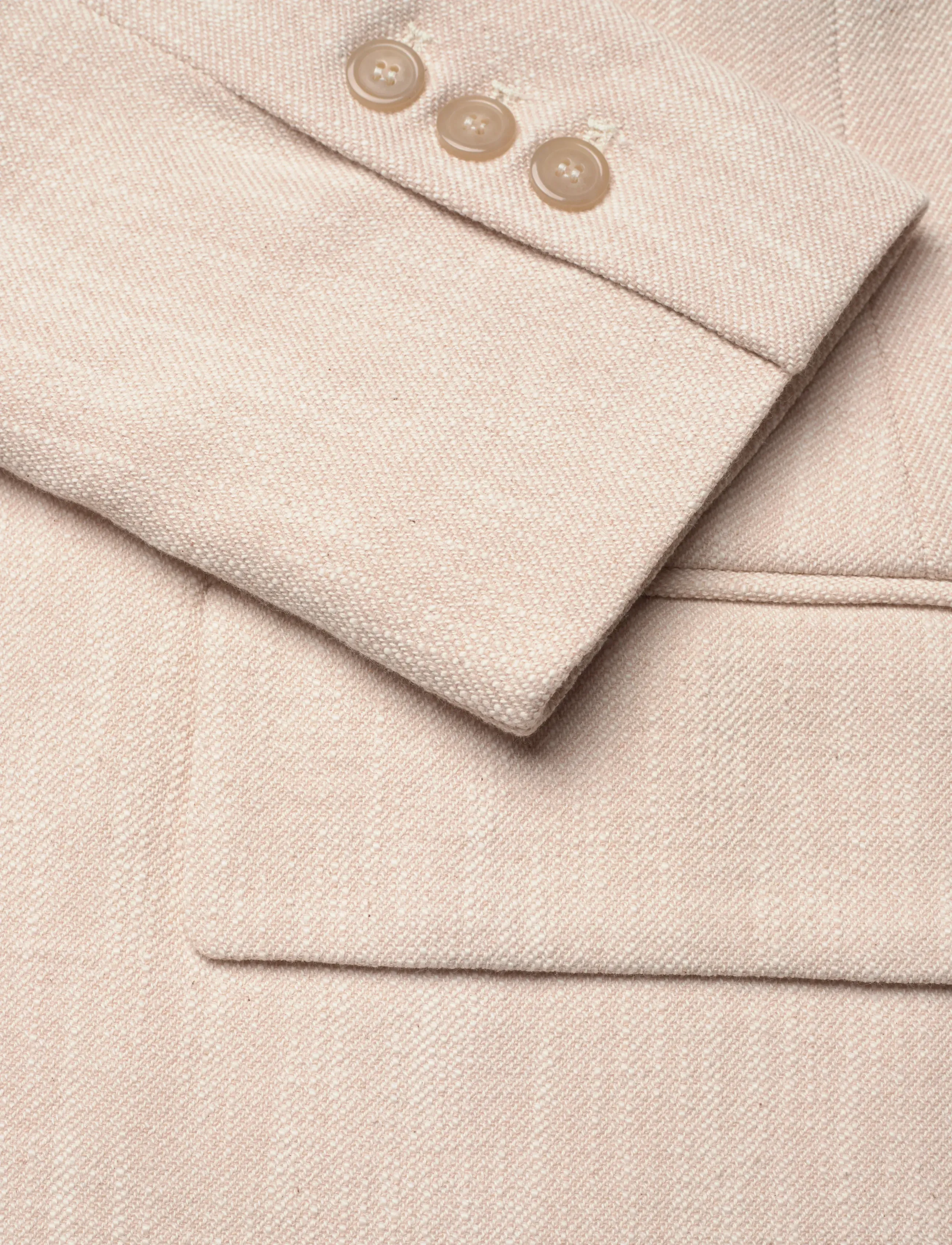 Naja Lauf - CAROLINE BLAZER ROUGH 2-TONE - beige - 3