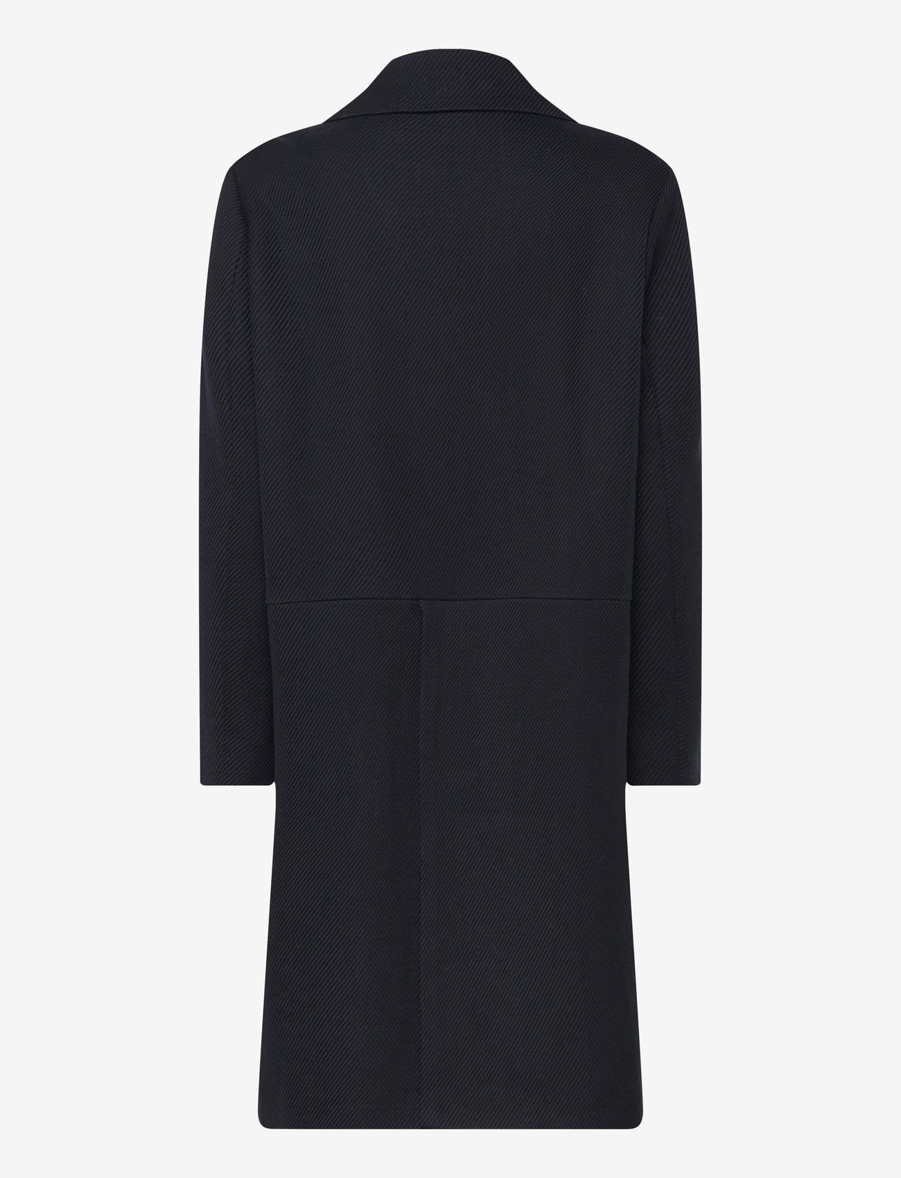 Naja Lauf - LORETTA COAT BIG DIAGONAL - overtøj - dark navy - 1