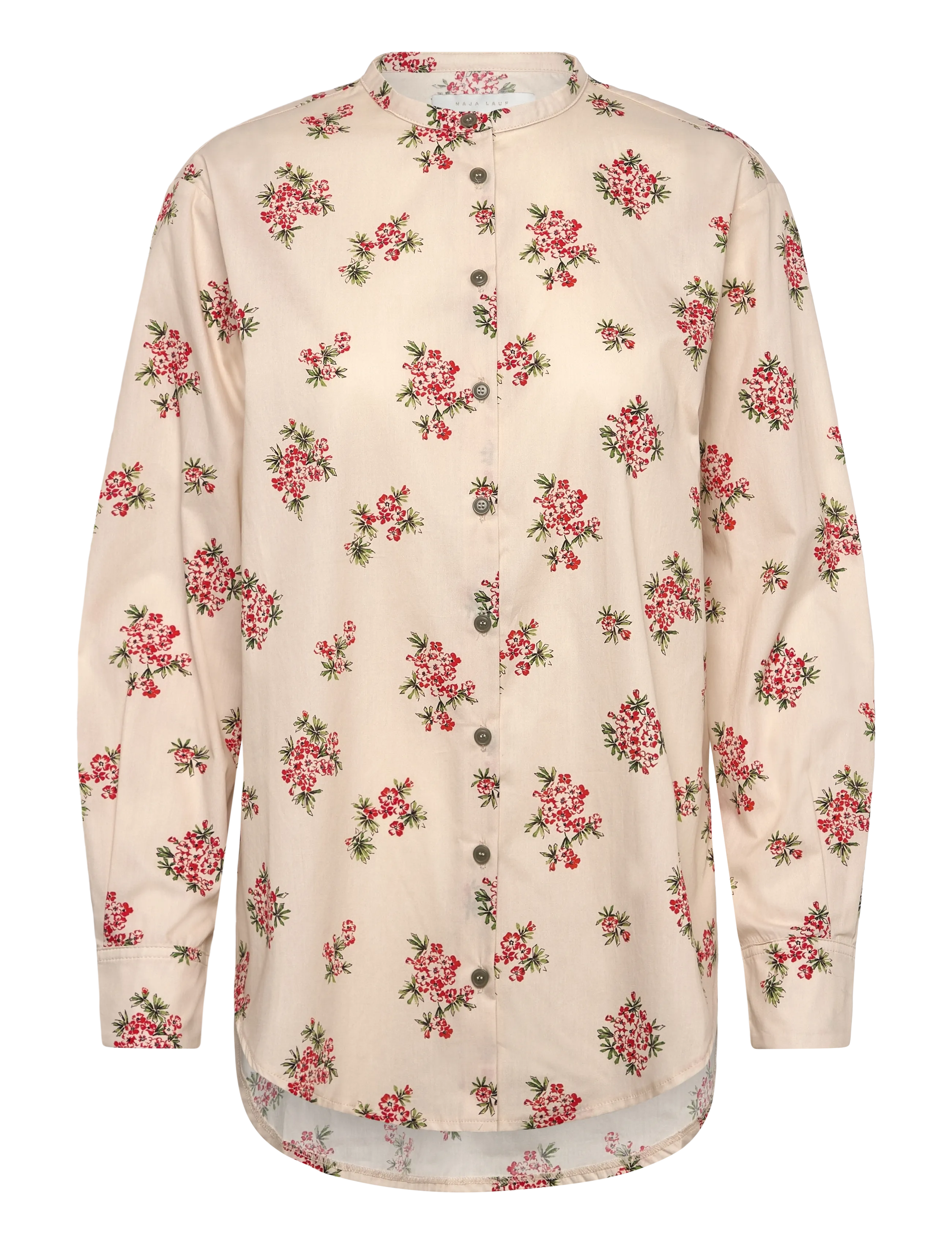 Naja Lauf ANETTA SHIRT VINTAGE FLOWER - Kleidung - OFF-WHITE / cream