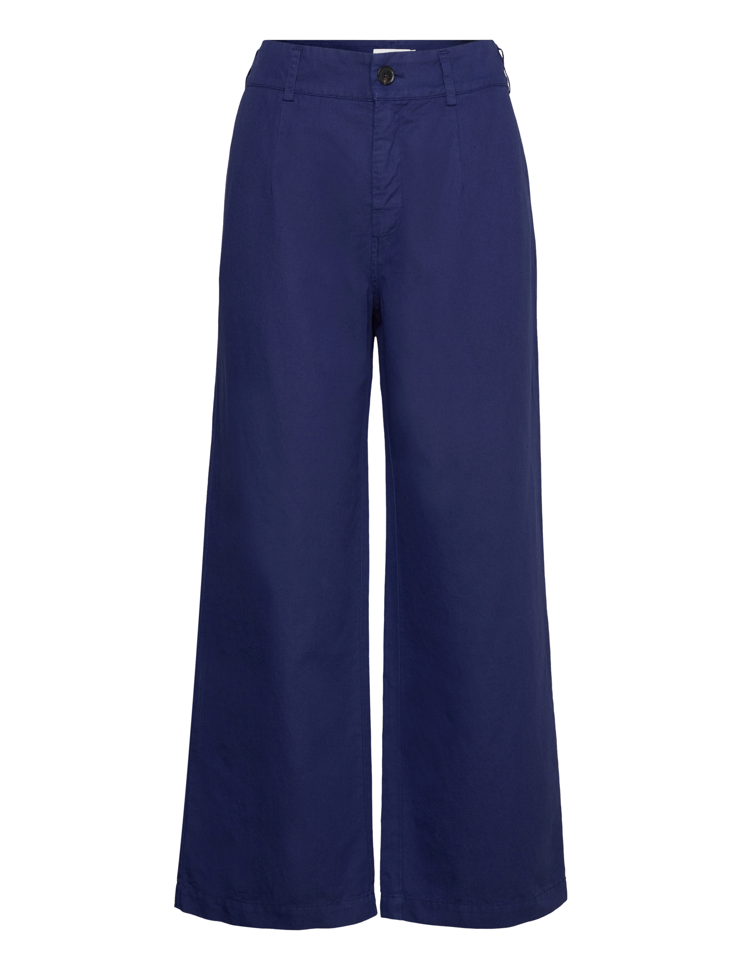 Naja Lauf MIMMIE PANTS COTTON LINEN - Housut - INK / blue