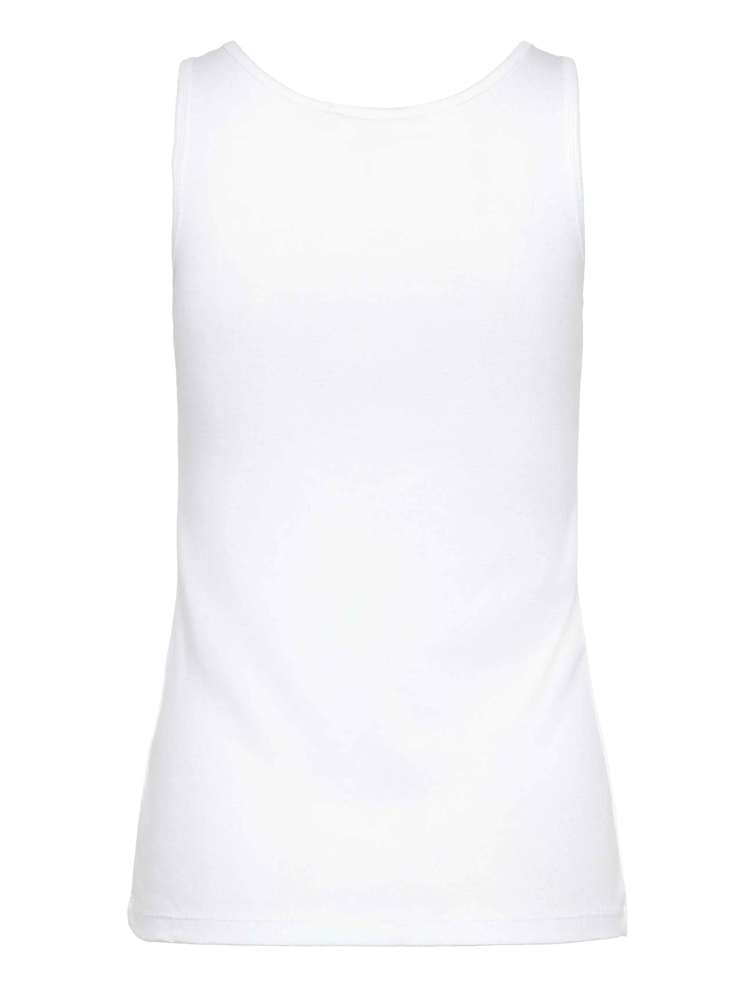 Naja Lauf - SKY TANKTOP BAMBOO RIB - white - 1