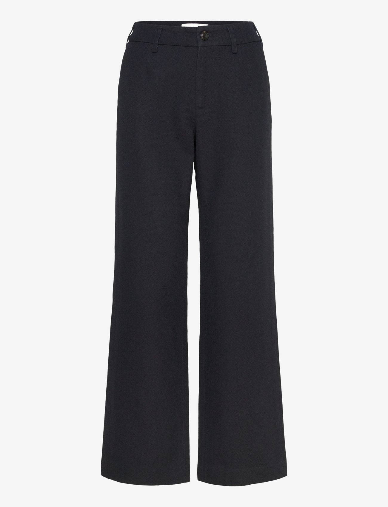 Naja Lauf - HELEN PANTS RUSTIC COTTON - black - 0