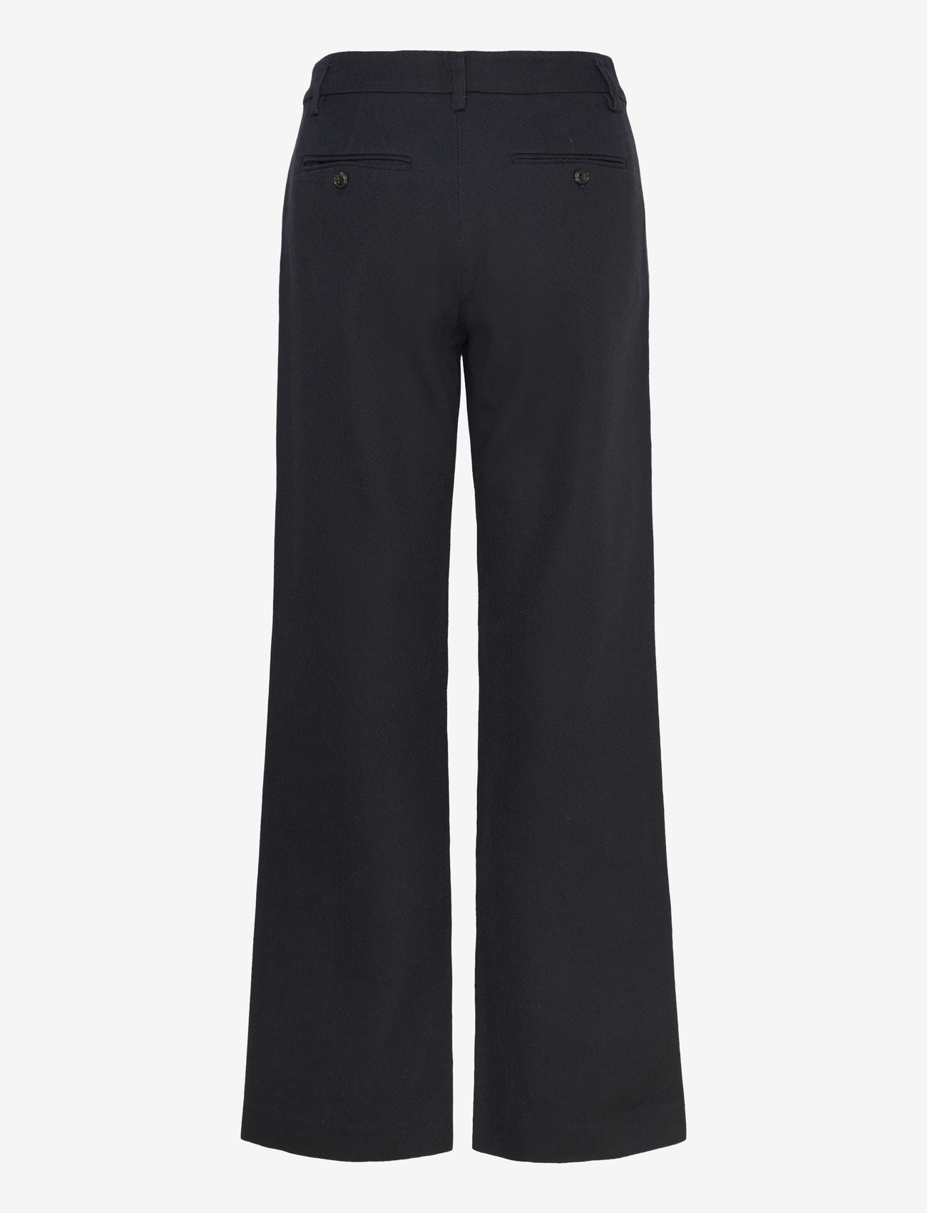 Naja Lauf - HELEN PANTS RUSTIC COTTON - black - 1