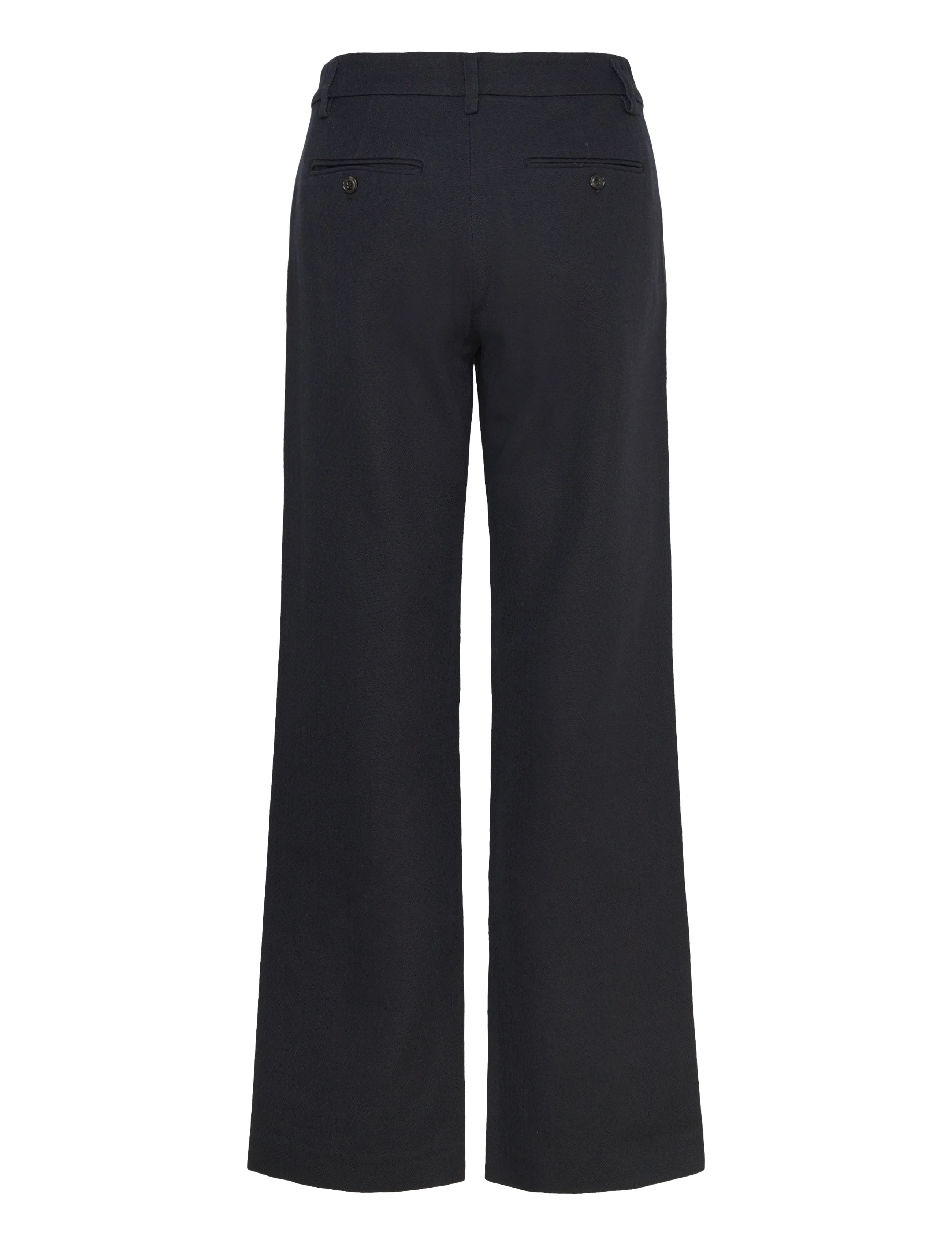 Naja Lauf - HELEN PANTS RUSTIC COTTON - black - 1