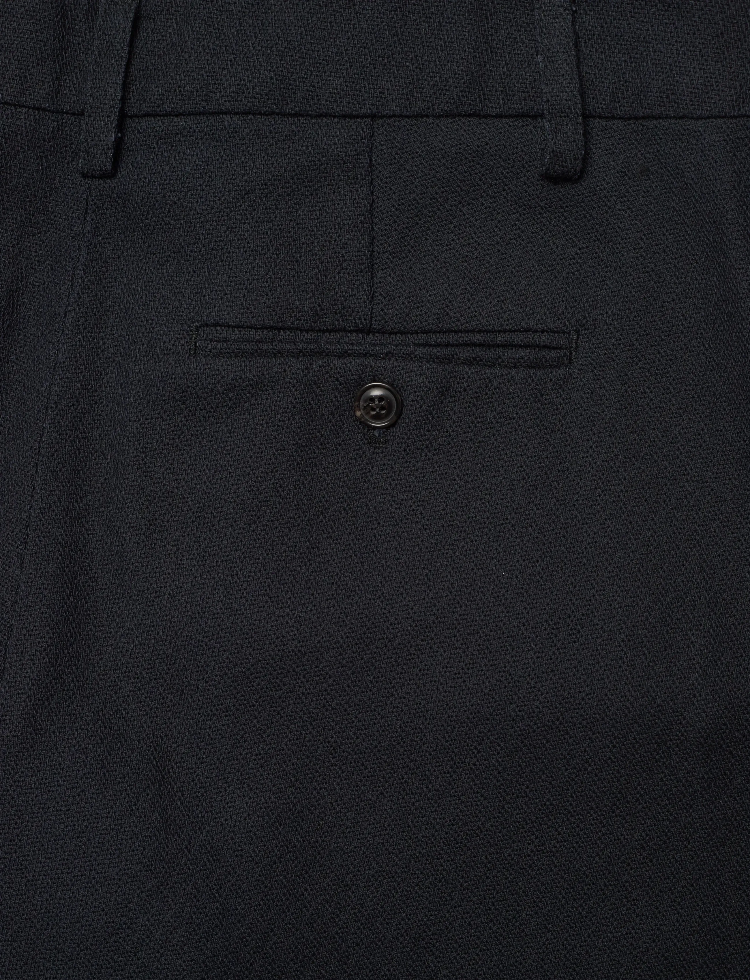 Naja Lauf - HELEN PANTS RUSTIC COTTON - black - 4