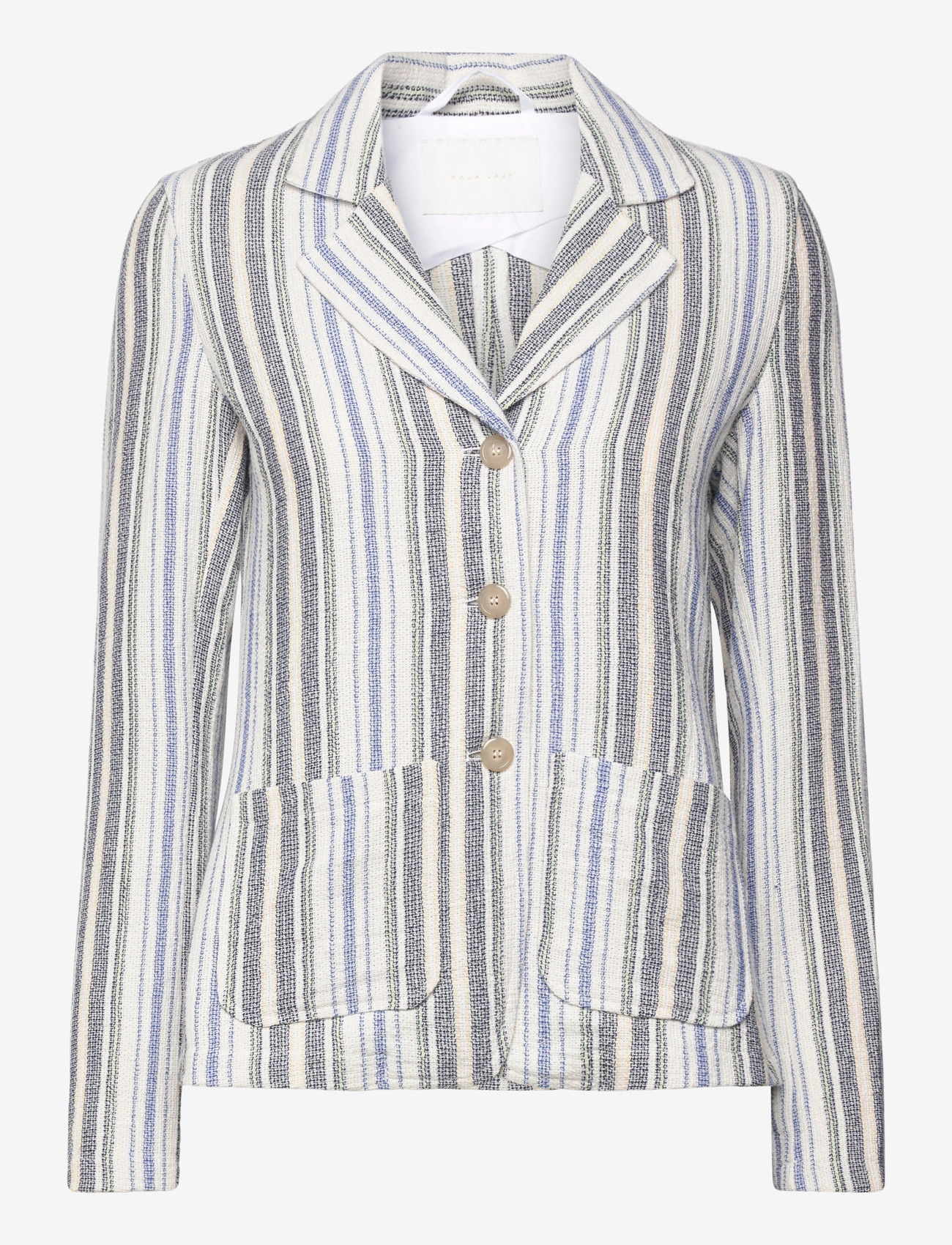 Naja Lauf - LIPA JACKET ROUGH MULTI STRIPE - enkeltradede blazere - multi colour - 0