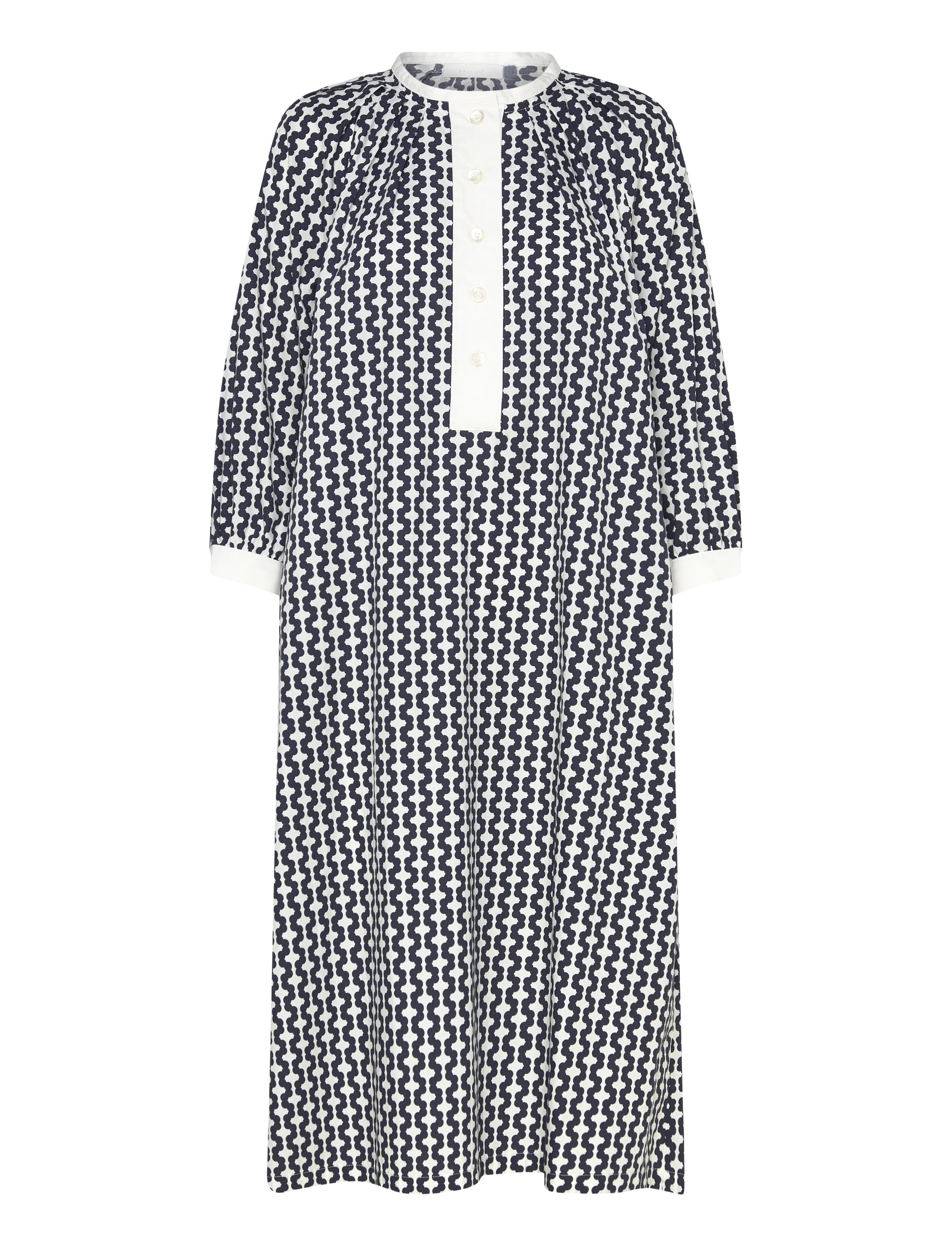 Naja Lauf DANIELLA DRESS DOTS IN A ROW - Klänningar - NAVY / navy