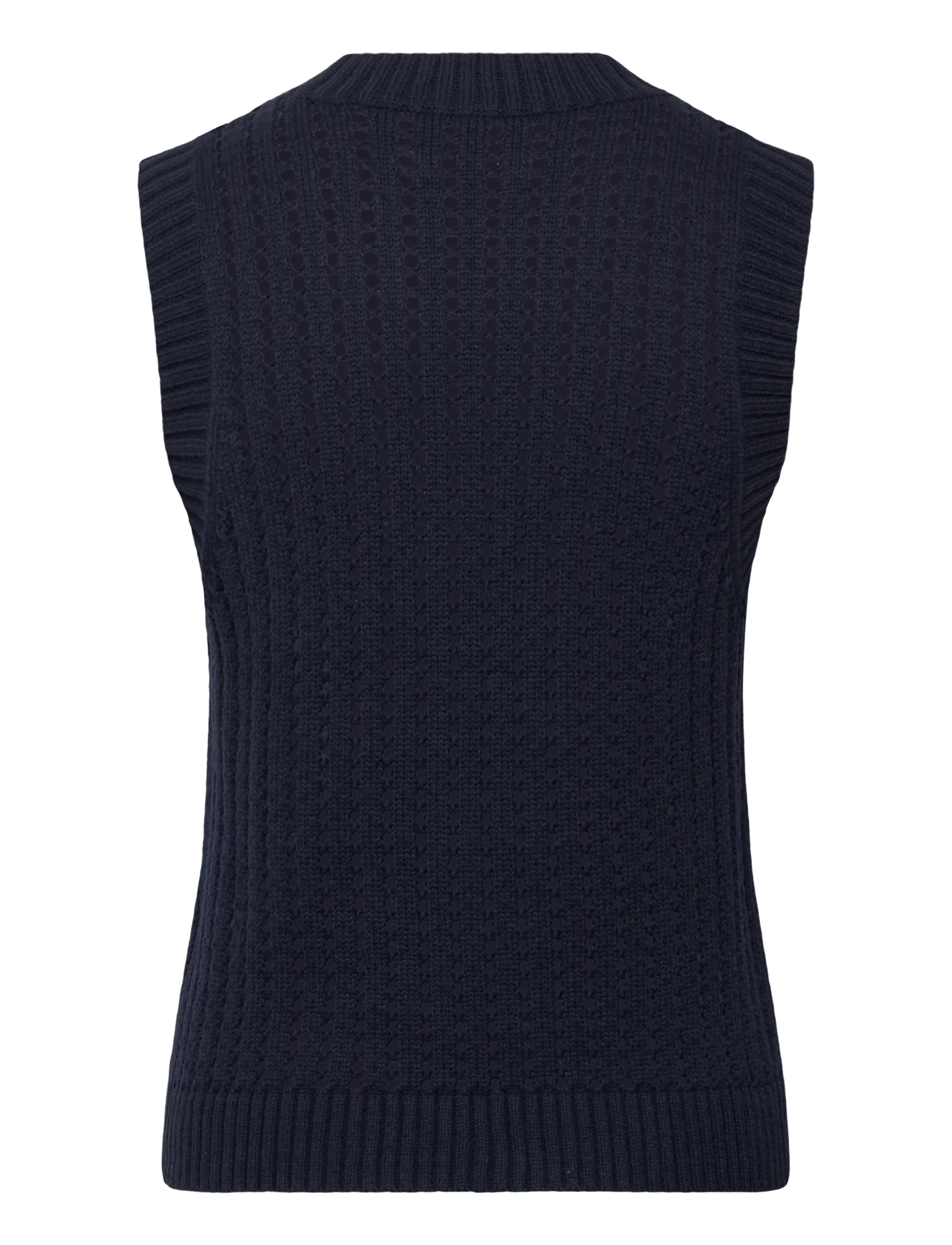 Naja Lauf - NIKITA PULLOVER OPEN KNIT - trøjer - navy - 1