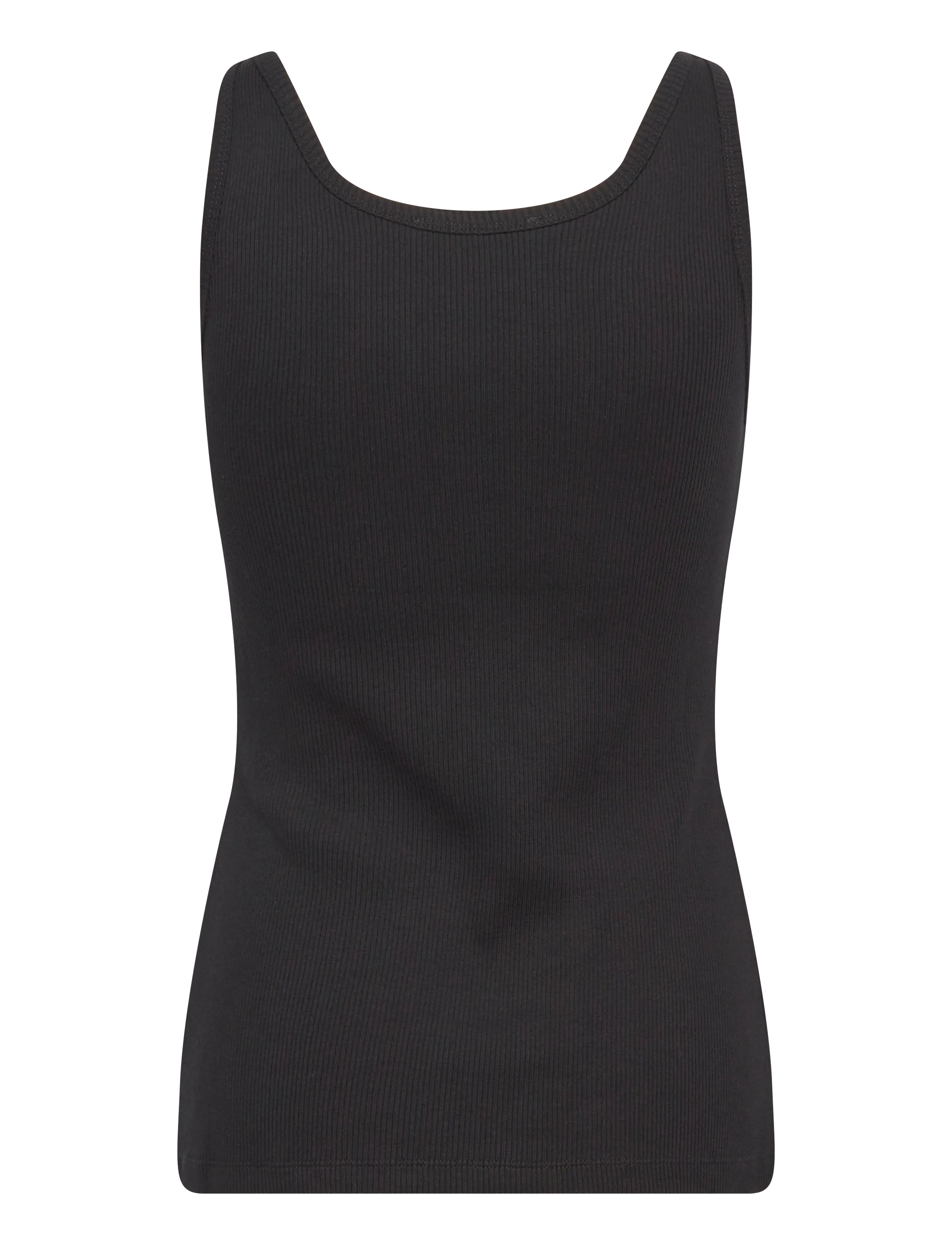 Naja Lauf - STAR TANKTOP COTTON RIB - black - 1