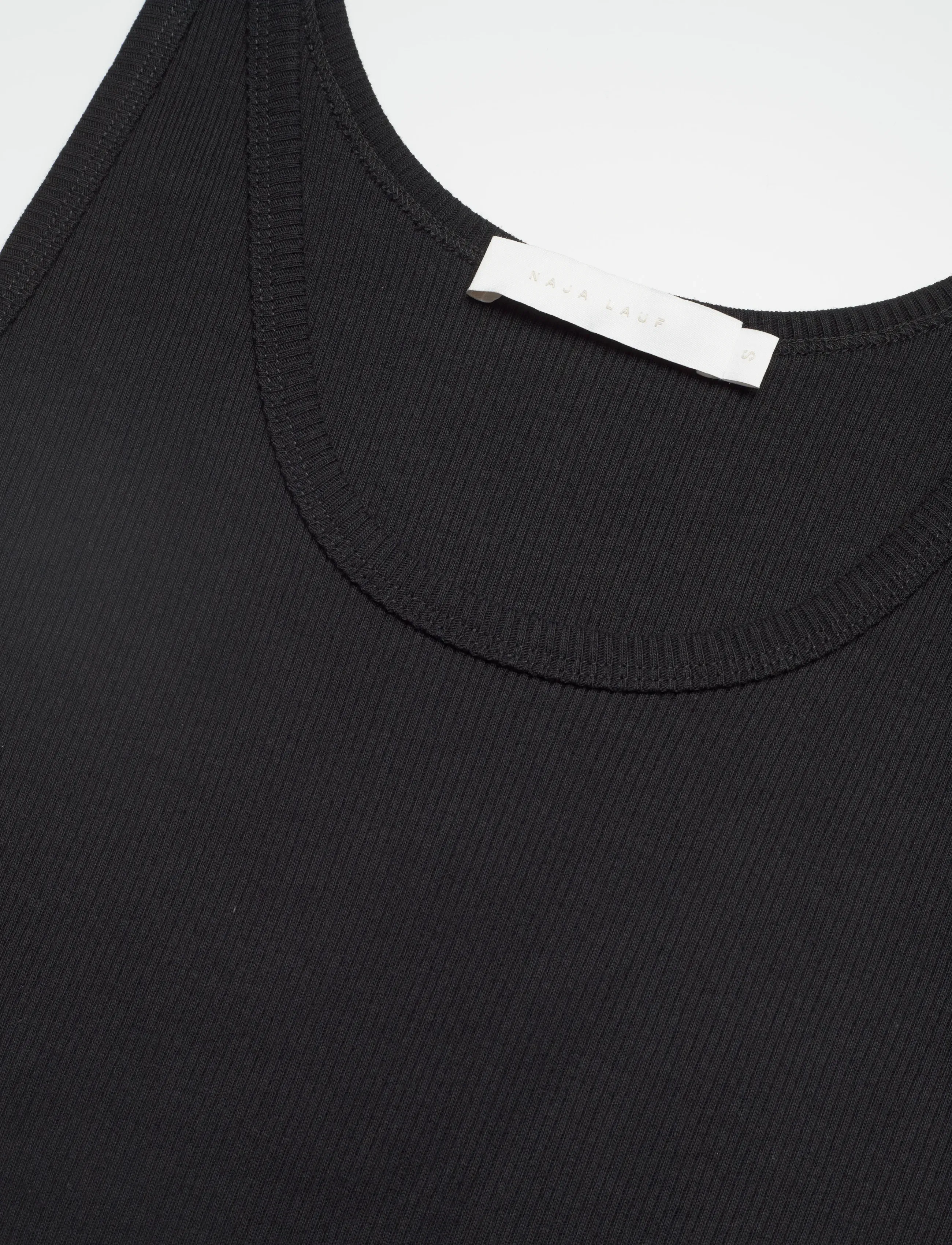 Naja Lauf - STAR TANKTOP COTTON RIB - black - 2