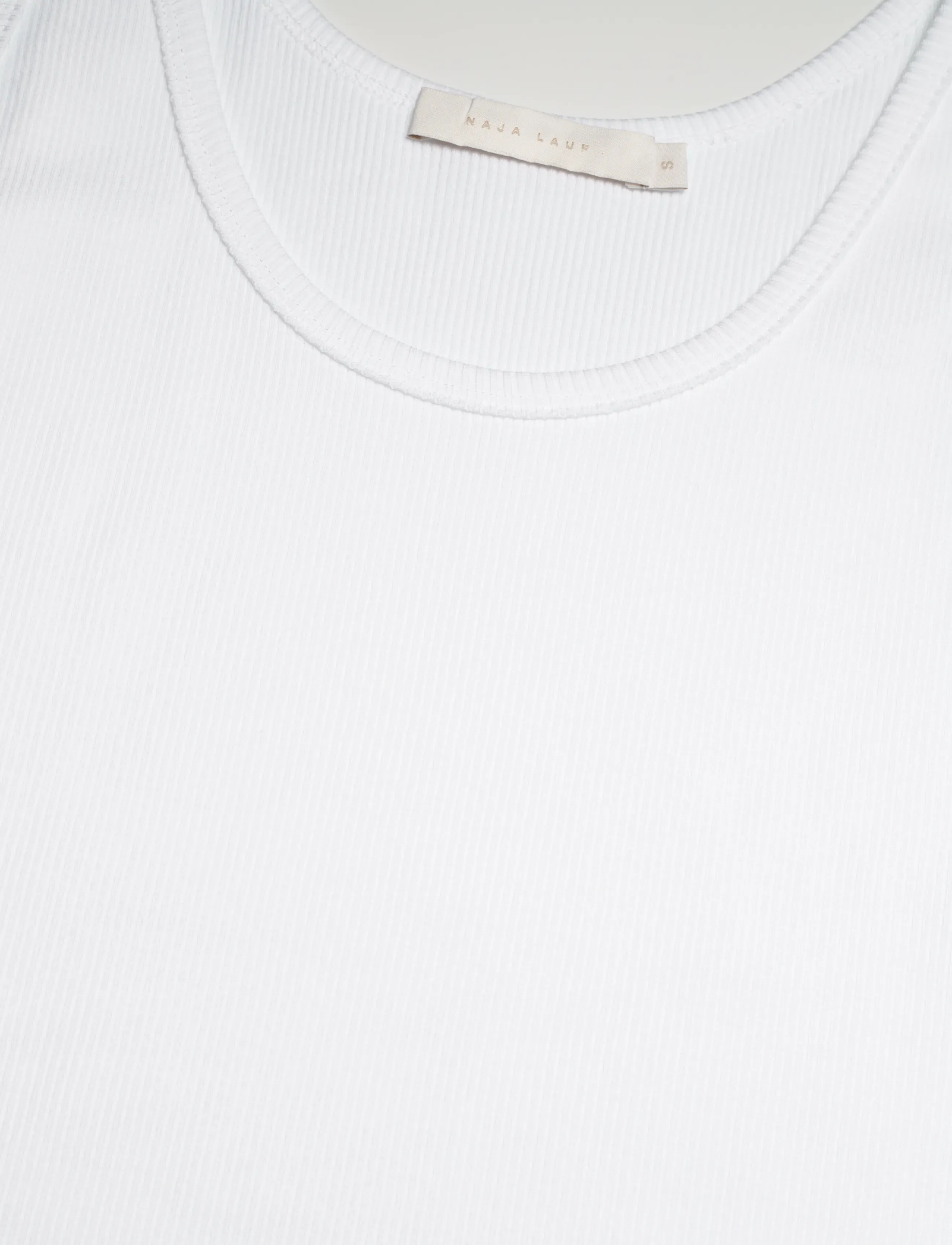 Naja Lauf - STAR TANKTOP COTTON RIB - white - 2
