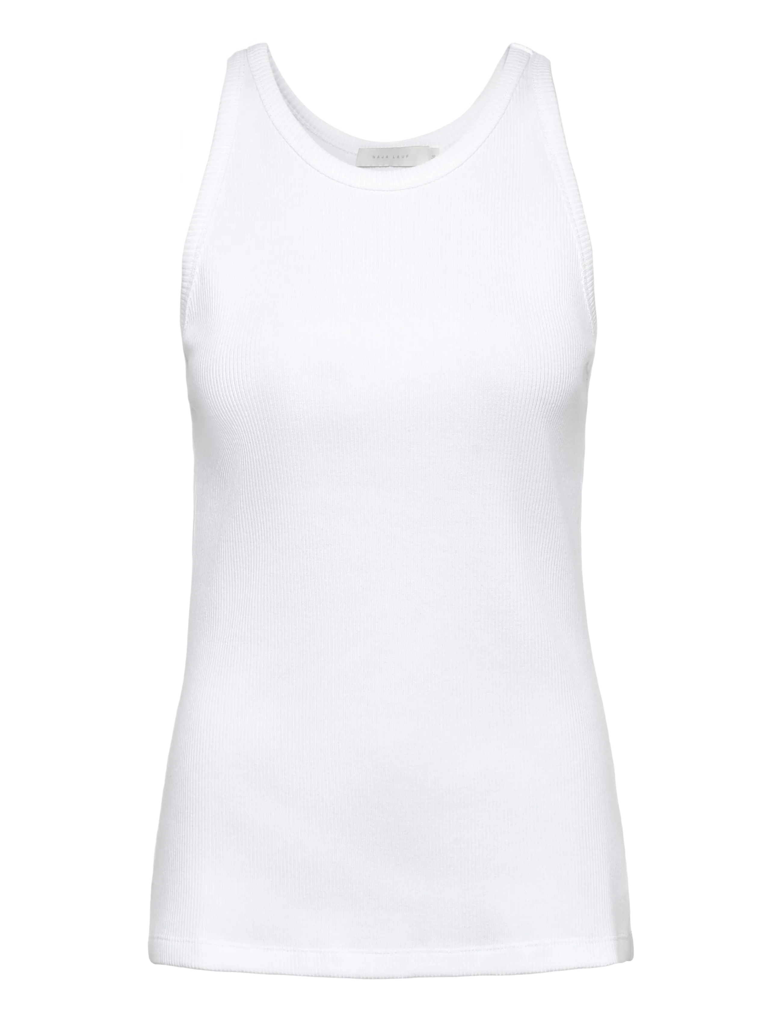 Naja Lauf SATELITE TANKTOP COTTON RIB - Riided - WHITE / white