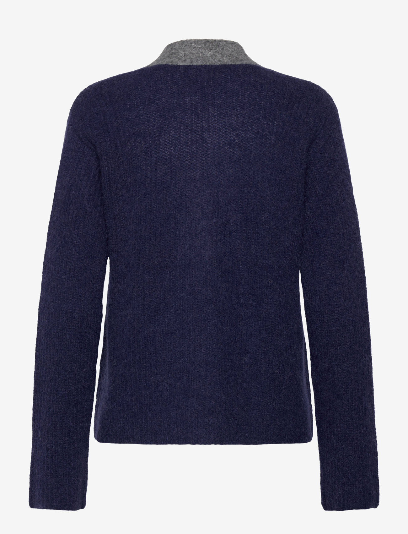 Naja Lauf - SIBILLE CARDIGAN MOHAIR - efterårstøj - navy - 1