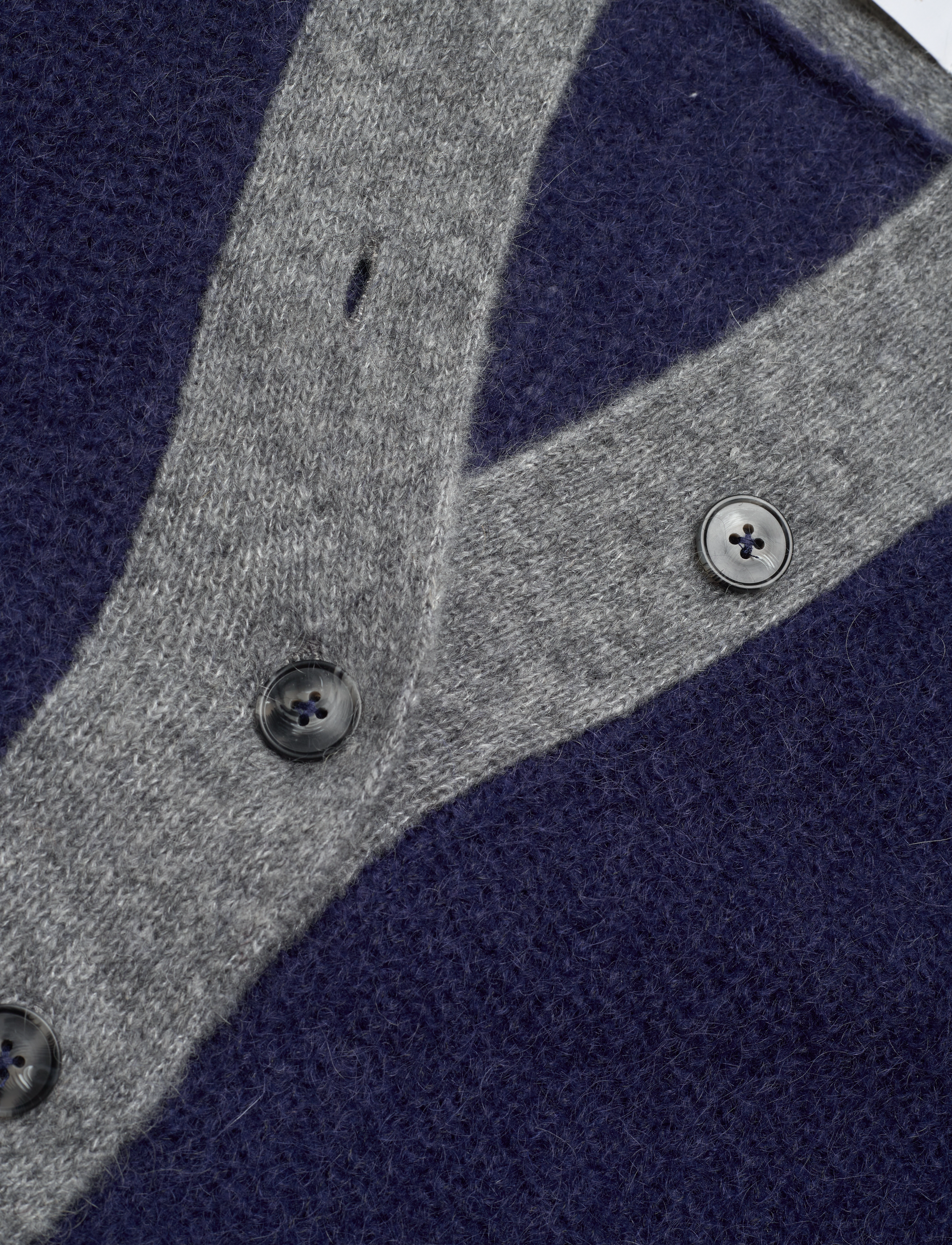 Naja Lauf - SIBILLE CARDIGAN MOHAIR - navy - 2