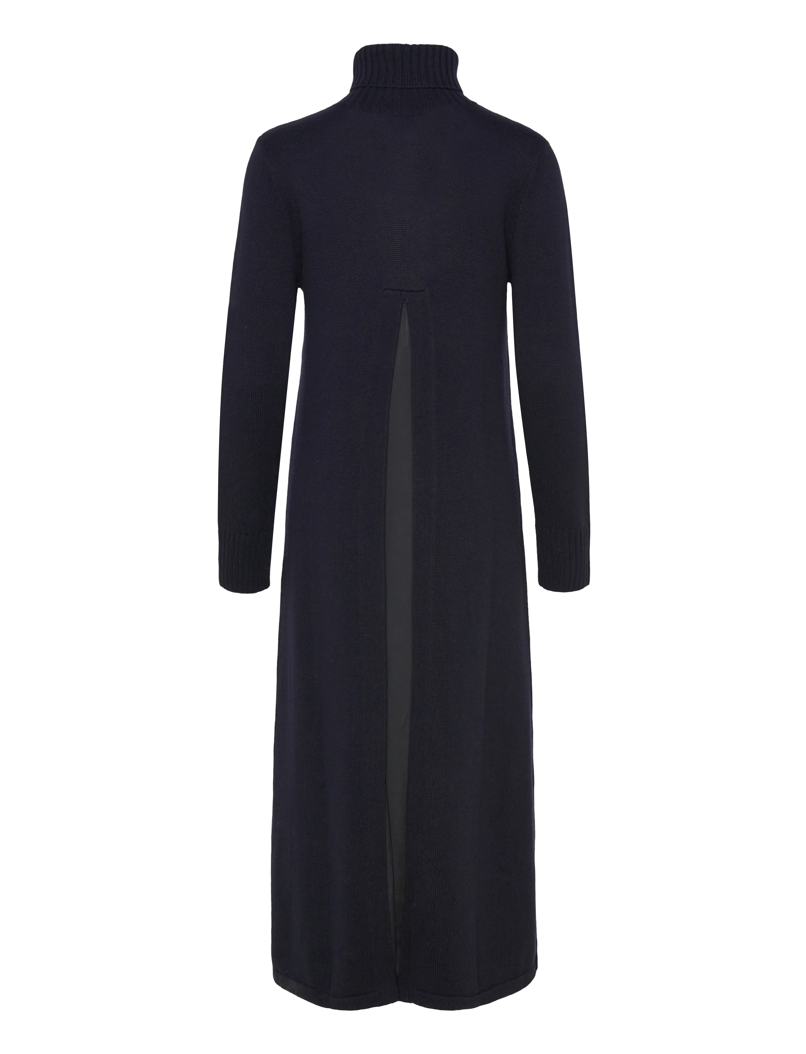 Naja Lauf - REGINE DRESS WOOL COTTON - strikkede kjoler - dark blue - 1