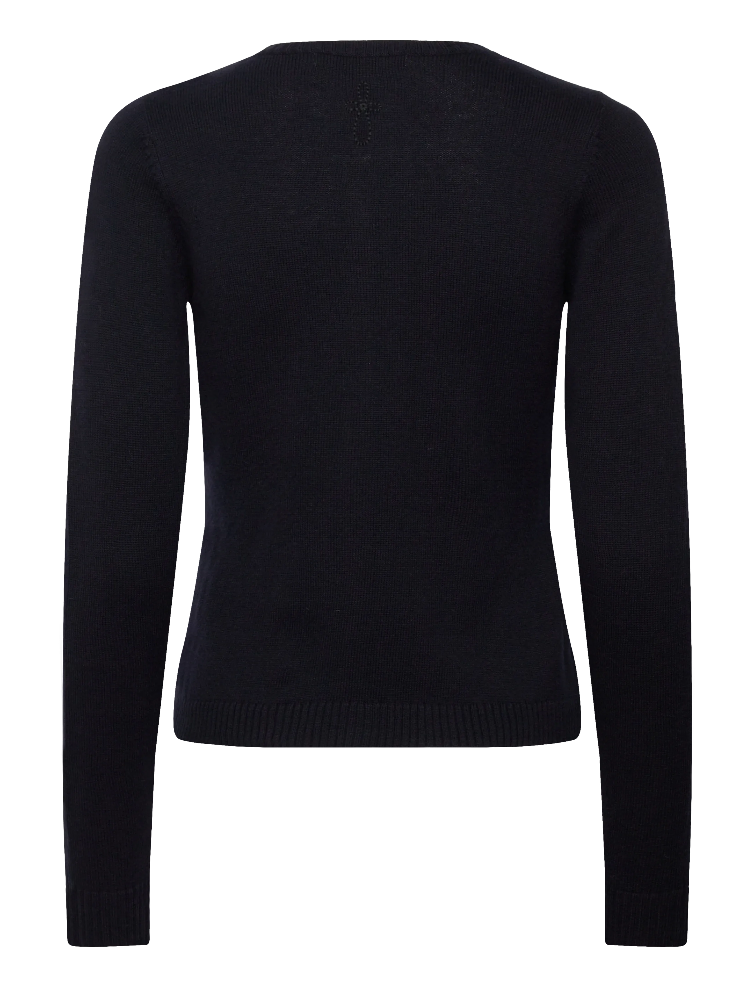 Naja Lauf - LUCCA CARDIGAN WOOL COTTON - cardigans - dark blue - 1