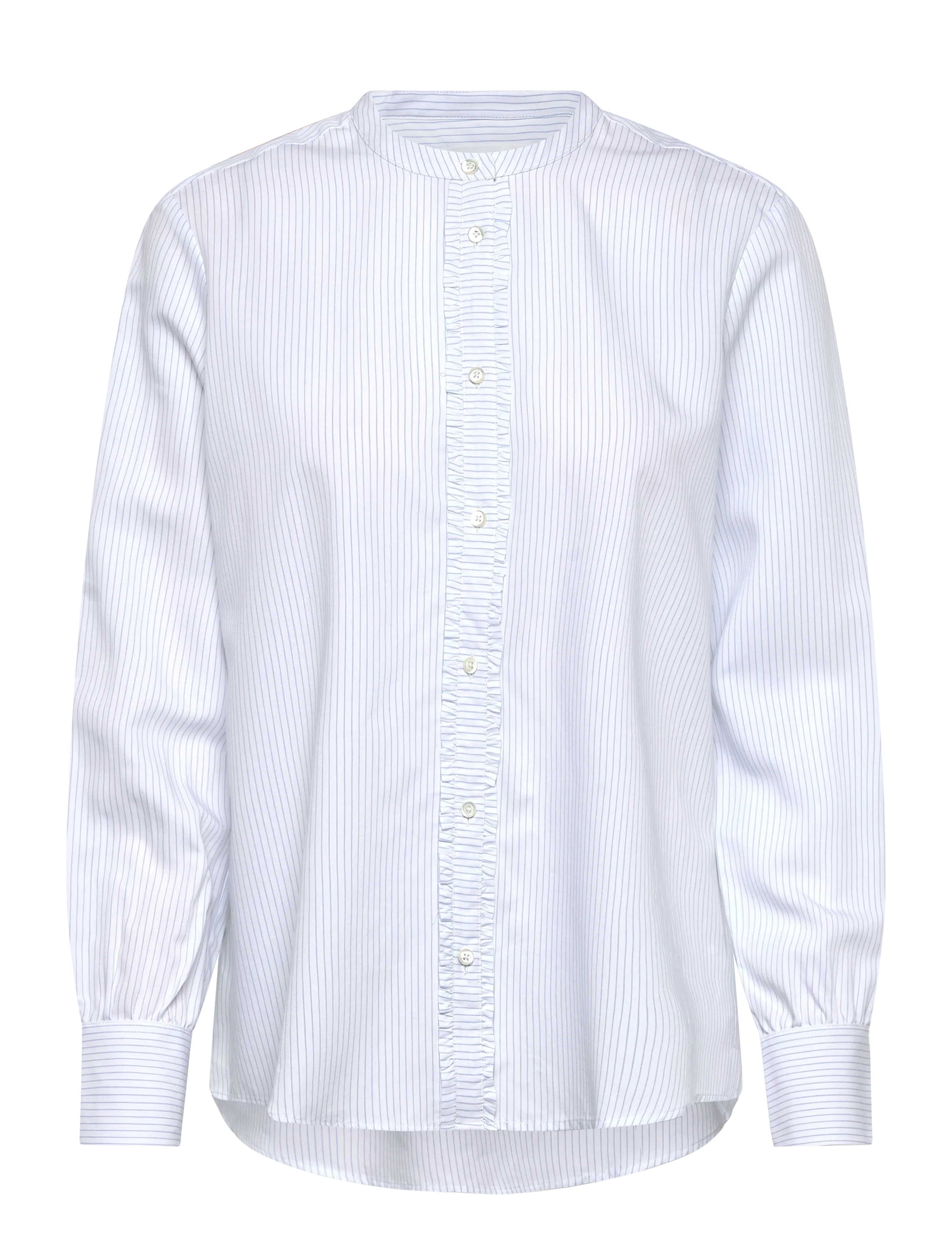 Naja Lauf ELLA SHIRT DENSE STRIPE - Skjorter - LIGHT BLUE / blue