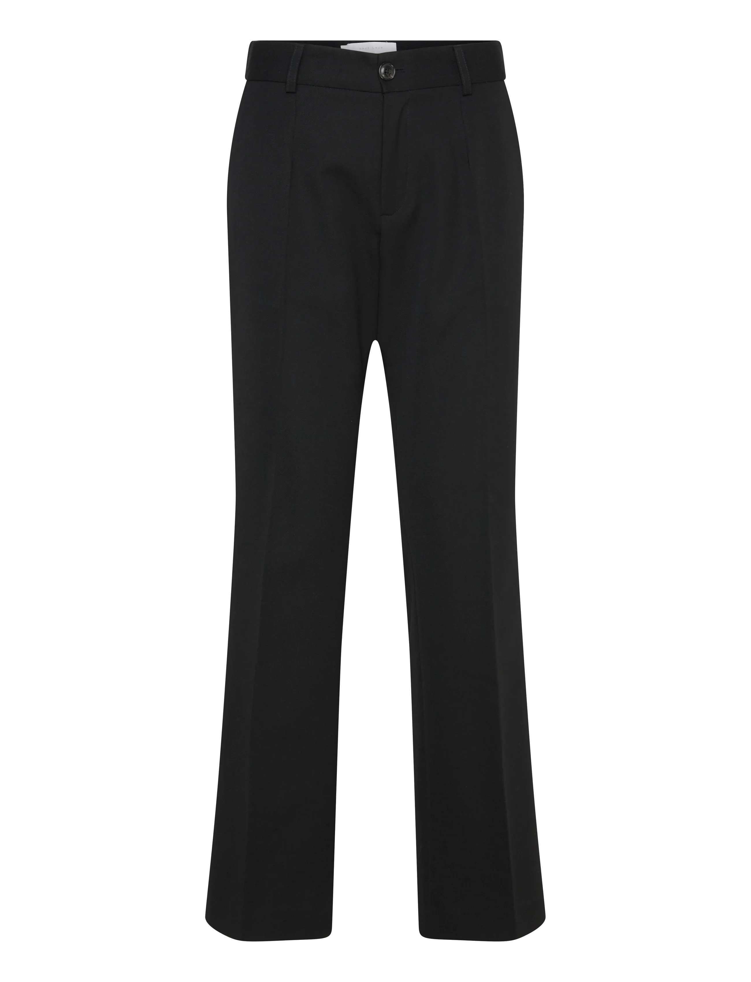 Naja Lauf SELBY PANTS EXTRA SUITING - Høstklær - BLACK / black