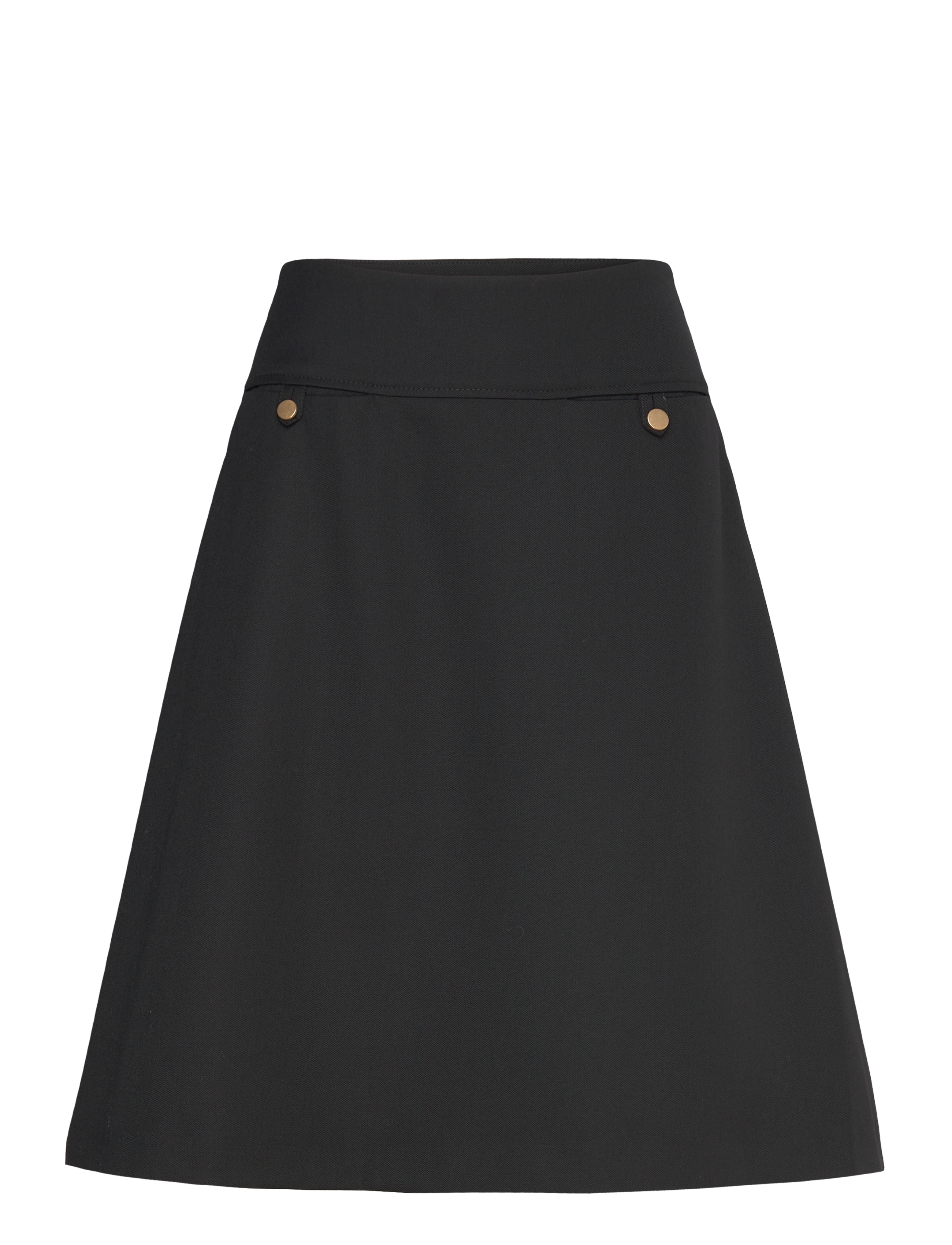 Naja Lauf MELODY SKIRT EXTRA SUITING - Nederdele - BLACK / black