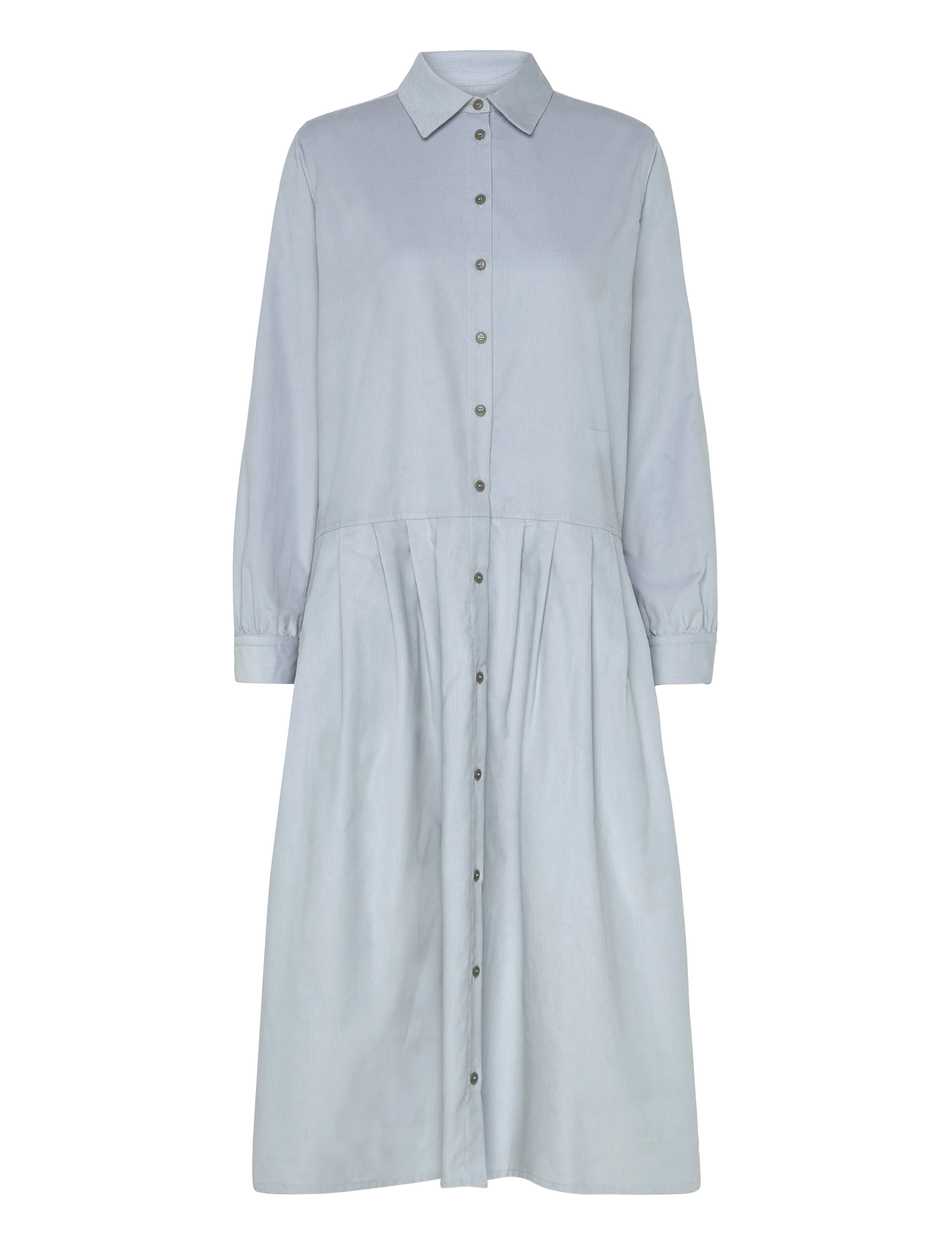 Naja Lauf CHRISTINA DRESS BABY CORDUROY - Kjoler - ICE / blue