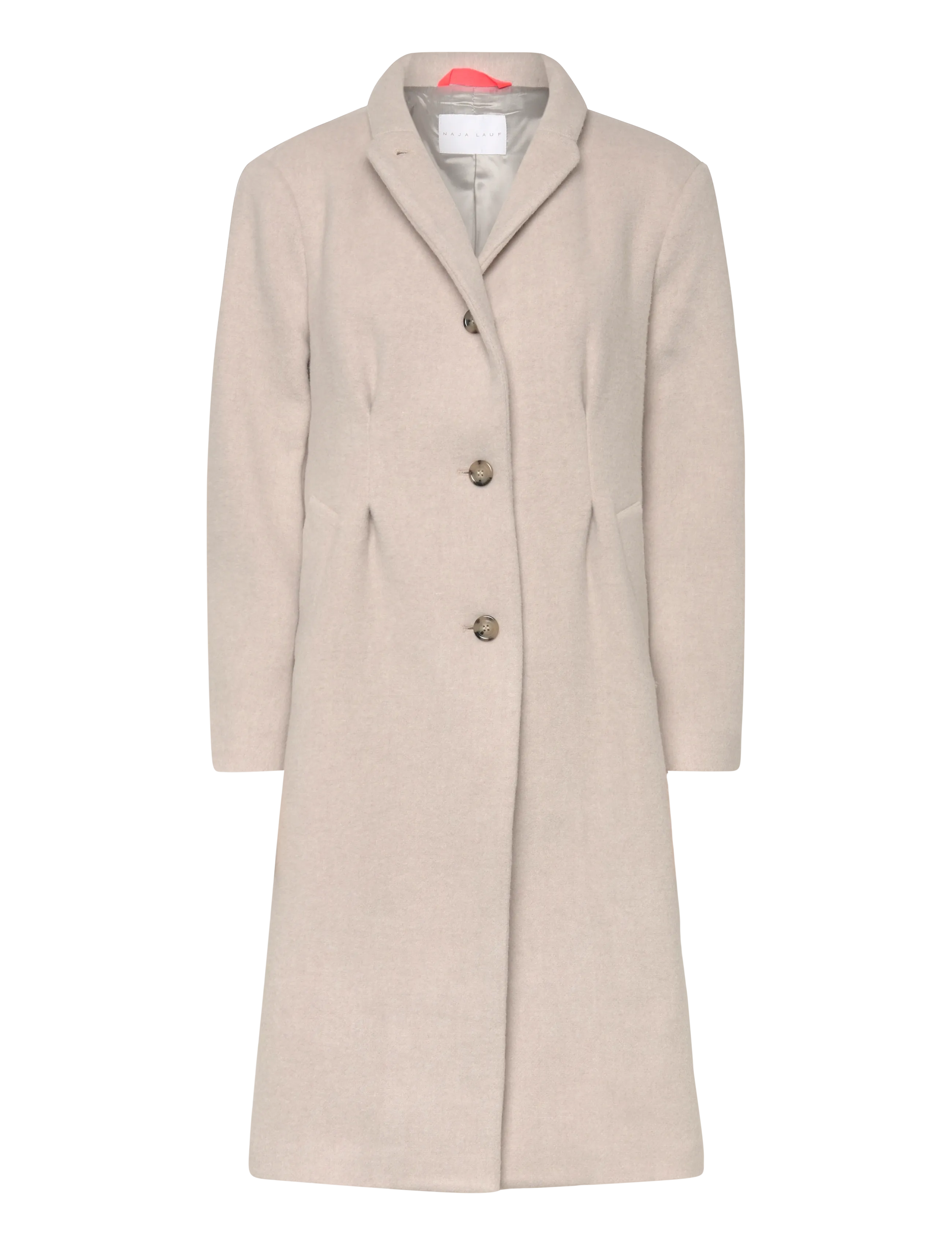 Naja Lauf - ABBEY COAT LUX WOOL - uldfrakker - marble - 0