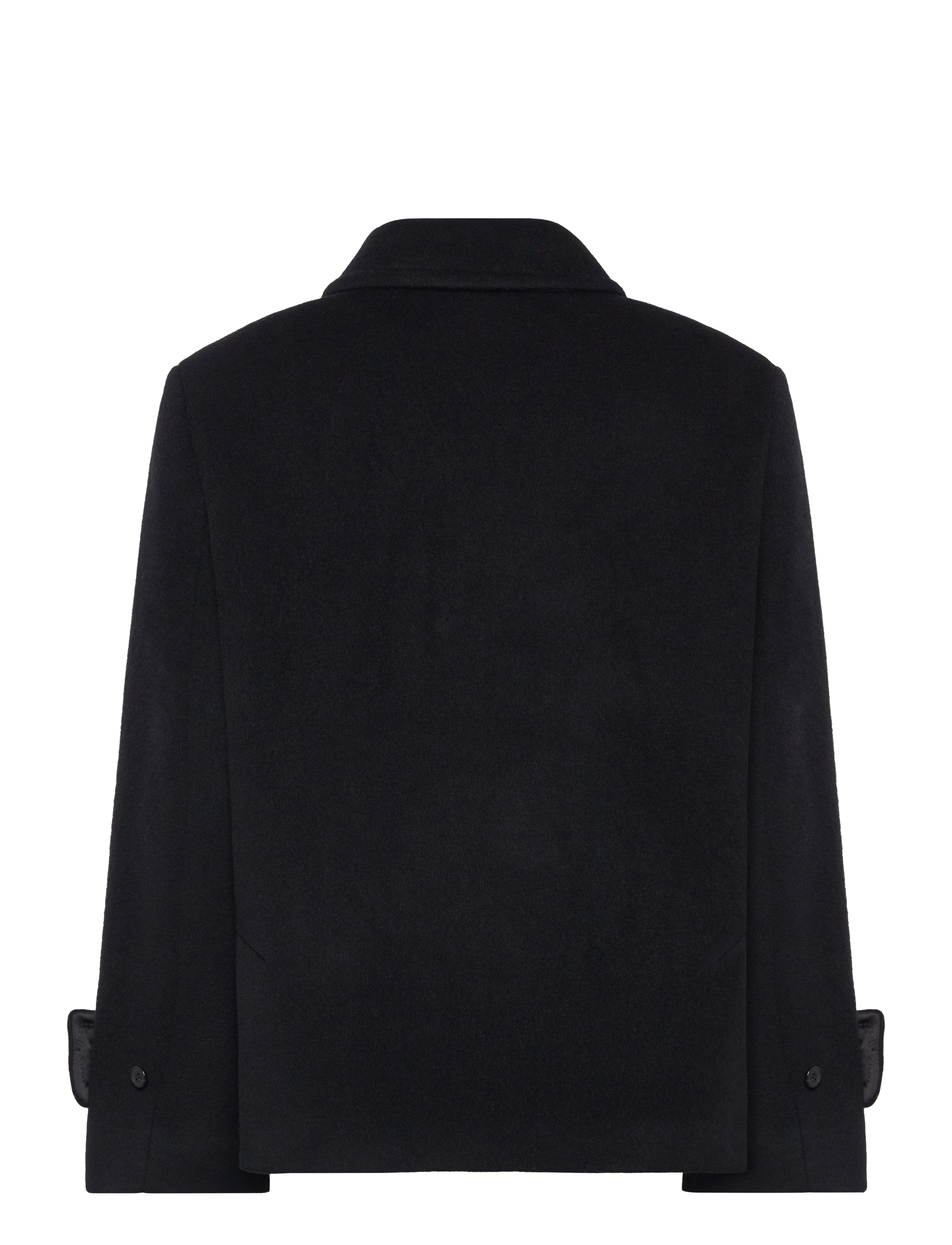 Naja Lauf - RAKEL JACKET LUX WOOL - overtøj - black - 2
