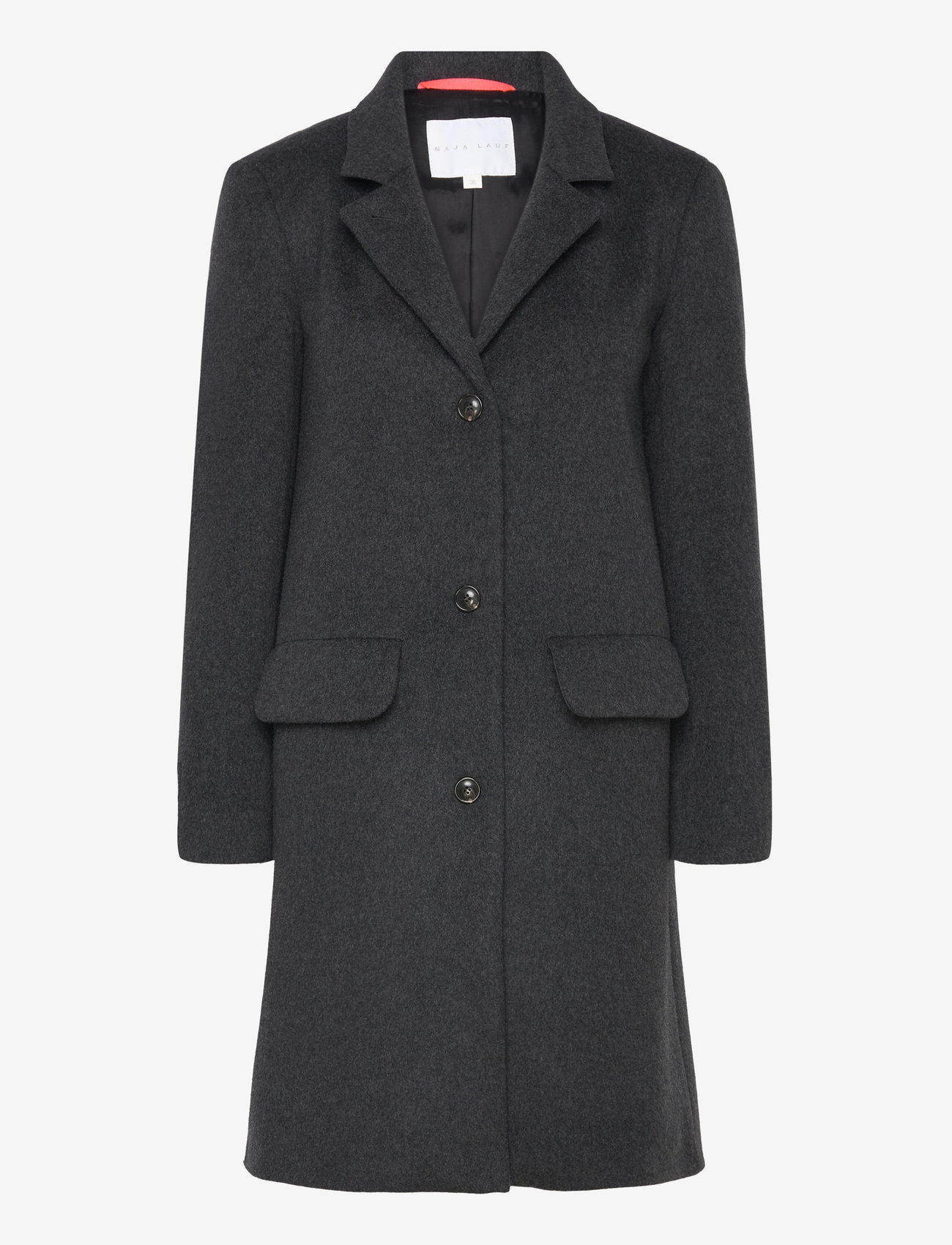 Naja Lauf Malin Coat Melton Wool 480 Buy Wool Coats from Naja Lauf  online at Fast delivery and easy returns