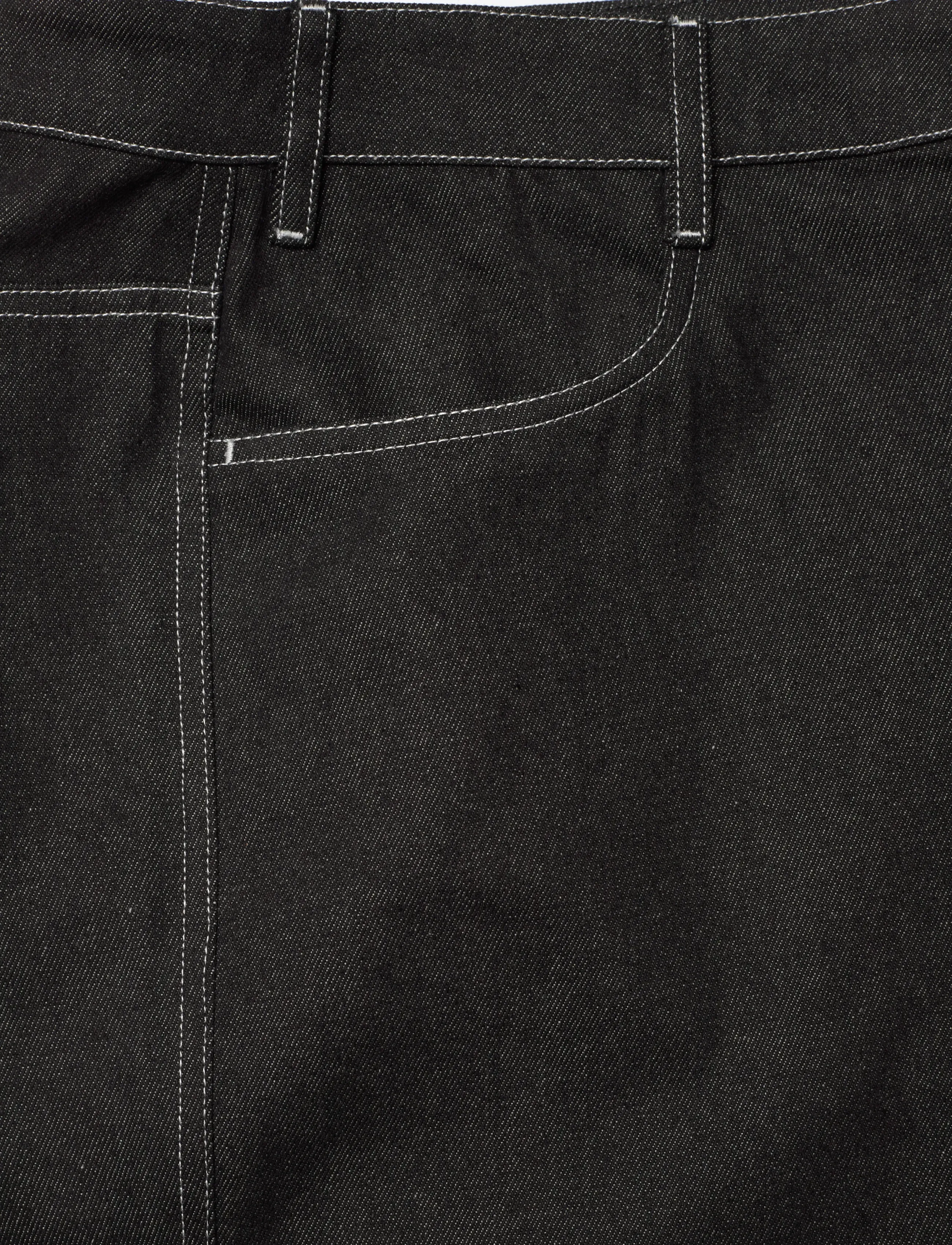 Naja Lauf - CAROLINA JEANS BLACK DENIM - black - 2