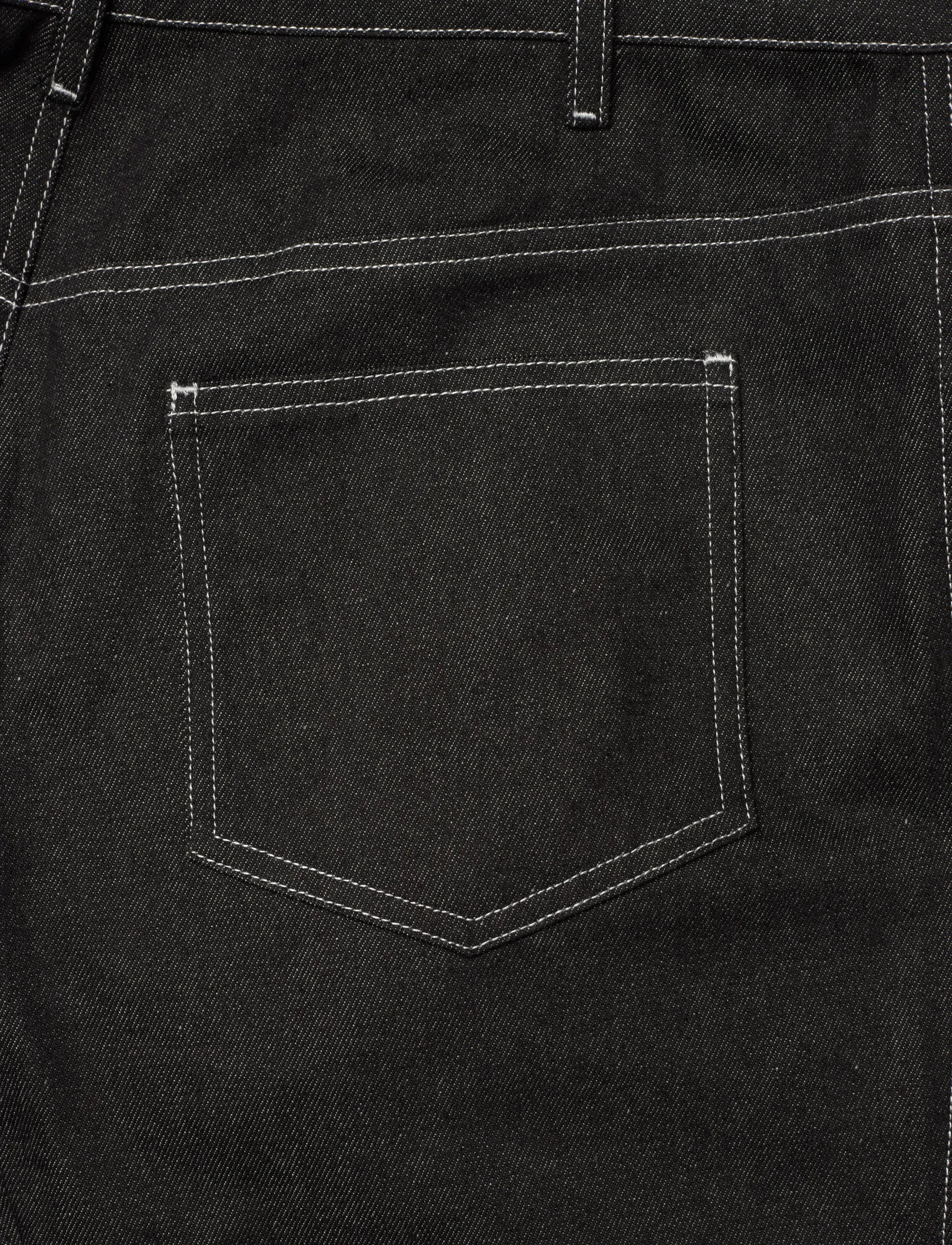 Naja Lauf - CAROLINA JEANS BLACK DENIM - black - 4