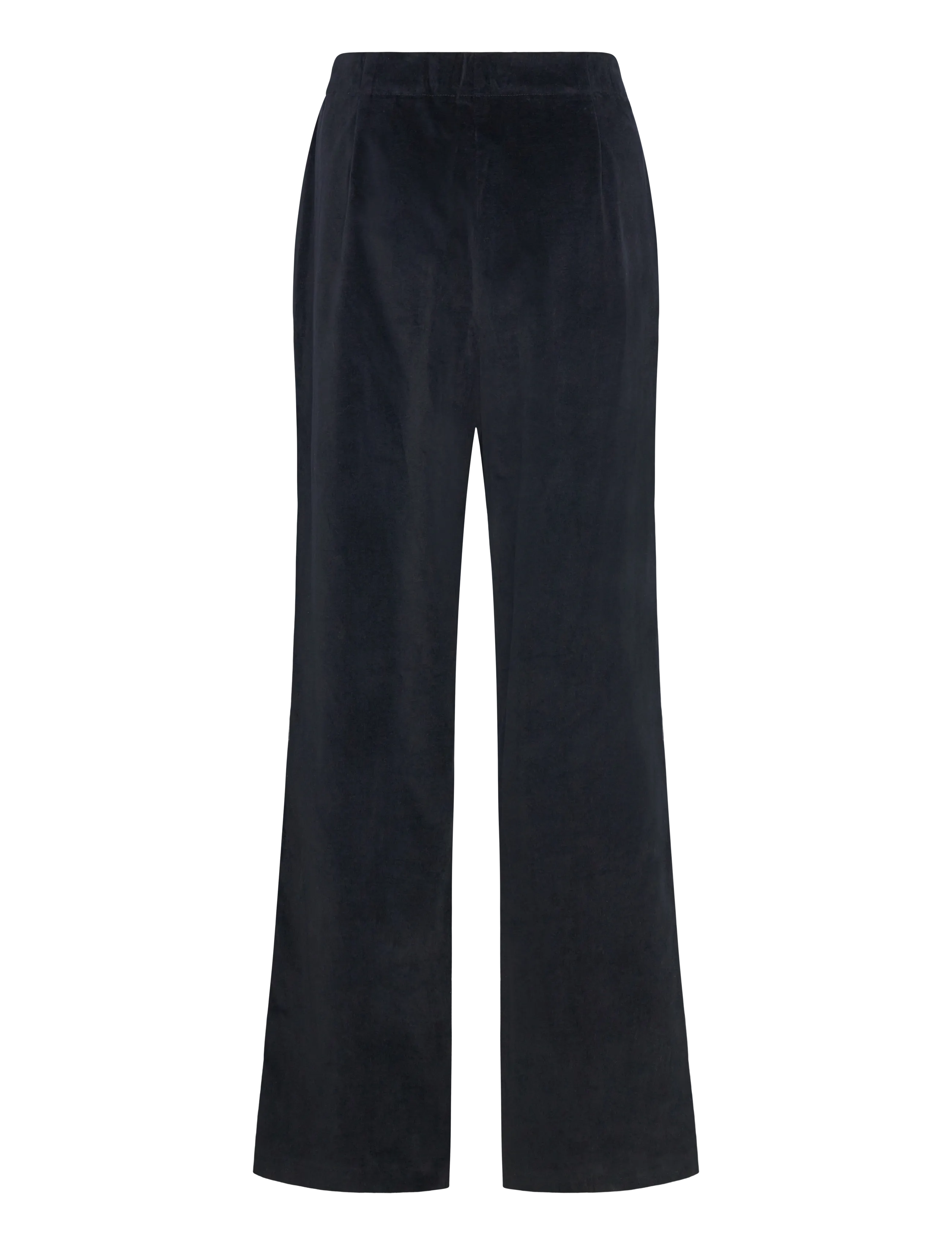 Naja Lauf - JOJO PANTS COTTON VELVET - kvinder - black - 1