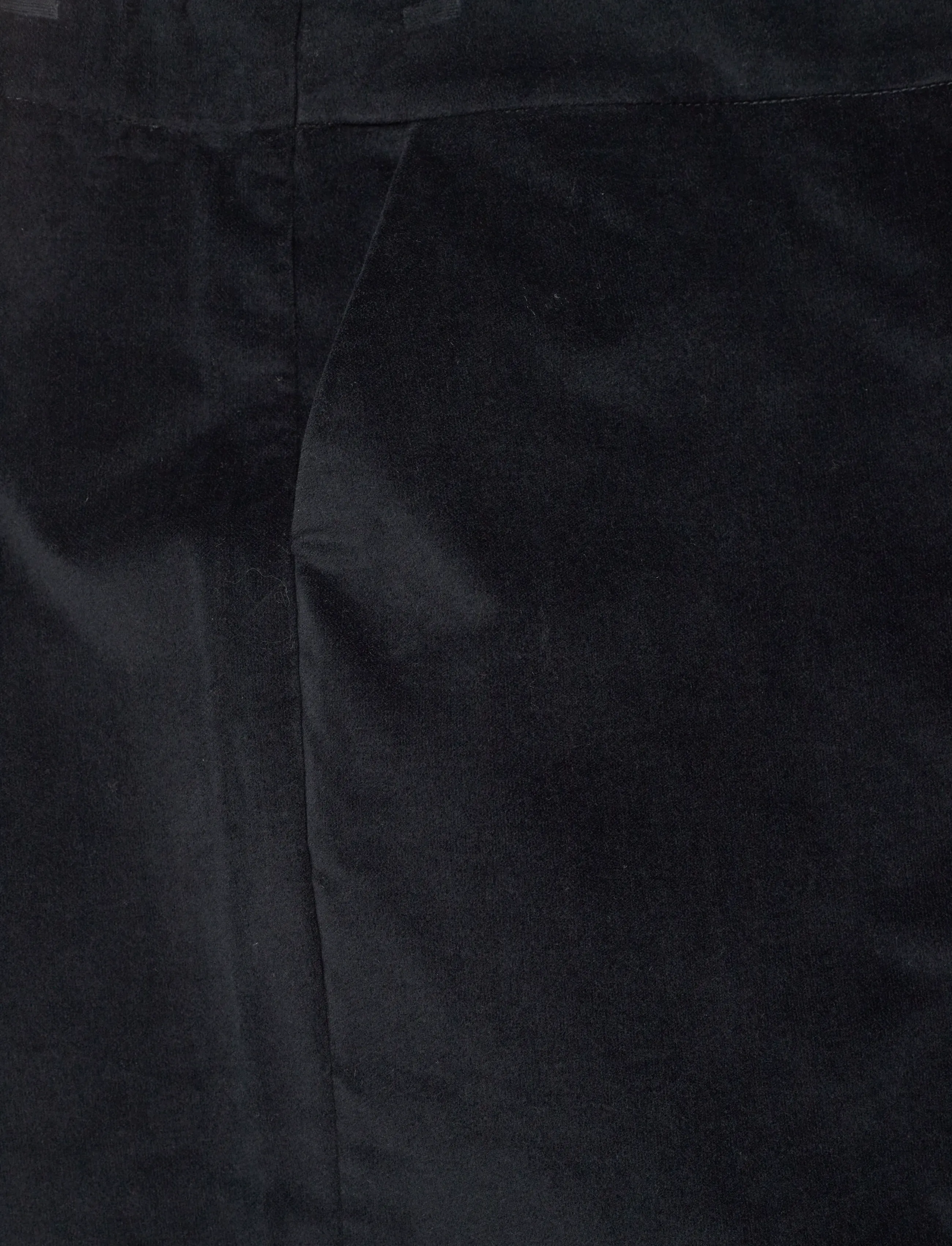 Naja Lauf - JOJO PANTS COTTON VELVET - kvinder - black - 2