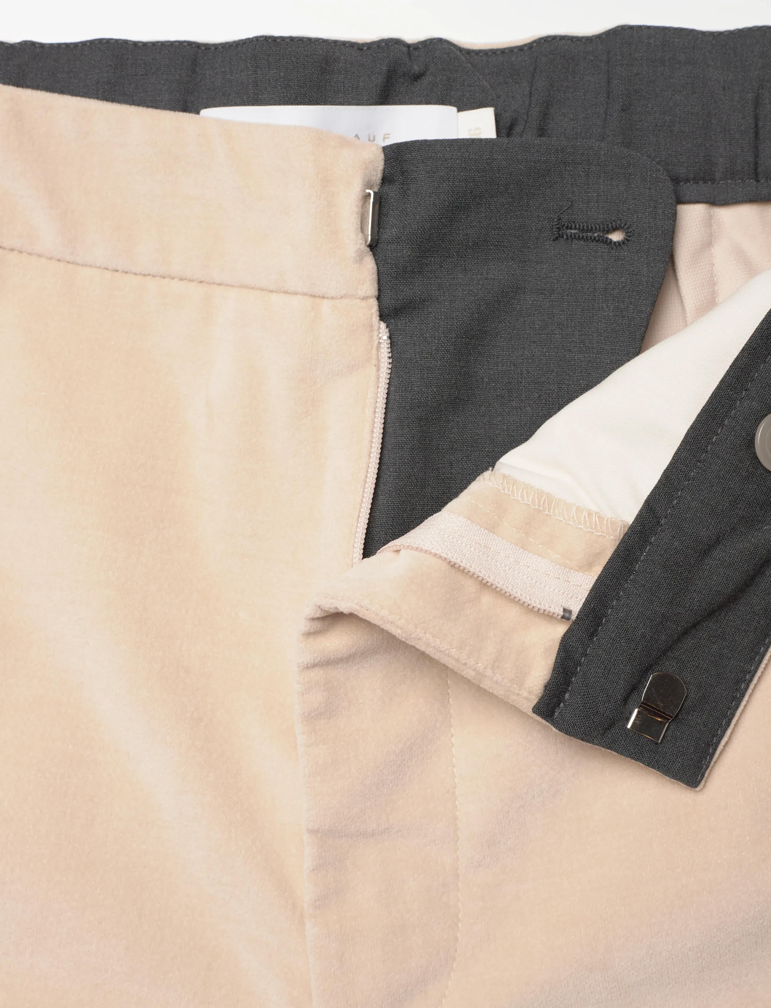 Naja Lauf - JOJO PANTS COTTON VELVET - kvinder - sand - 3