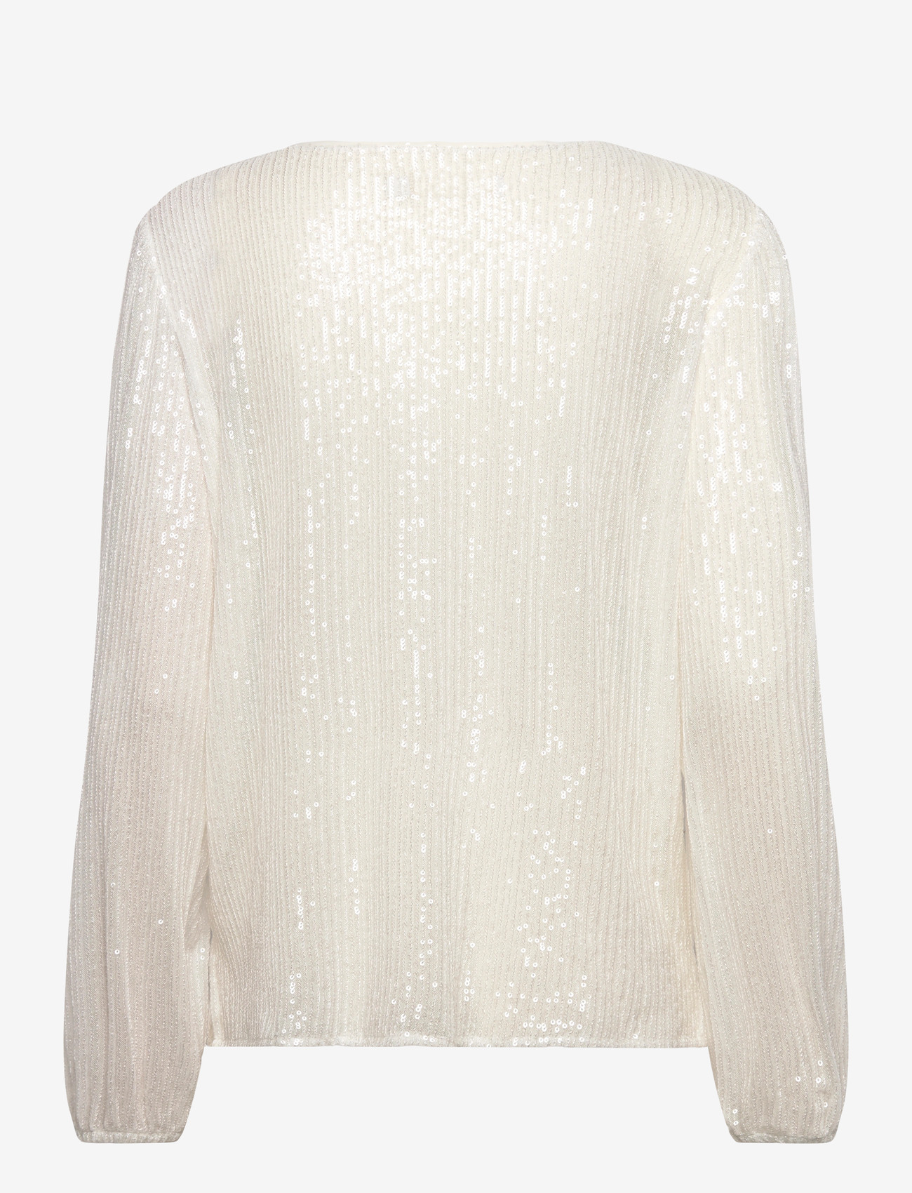 Naja Lauf - JANE BLOUSE SNOW SEQUIN - peopluusid - broken white - 1