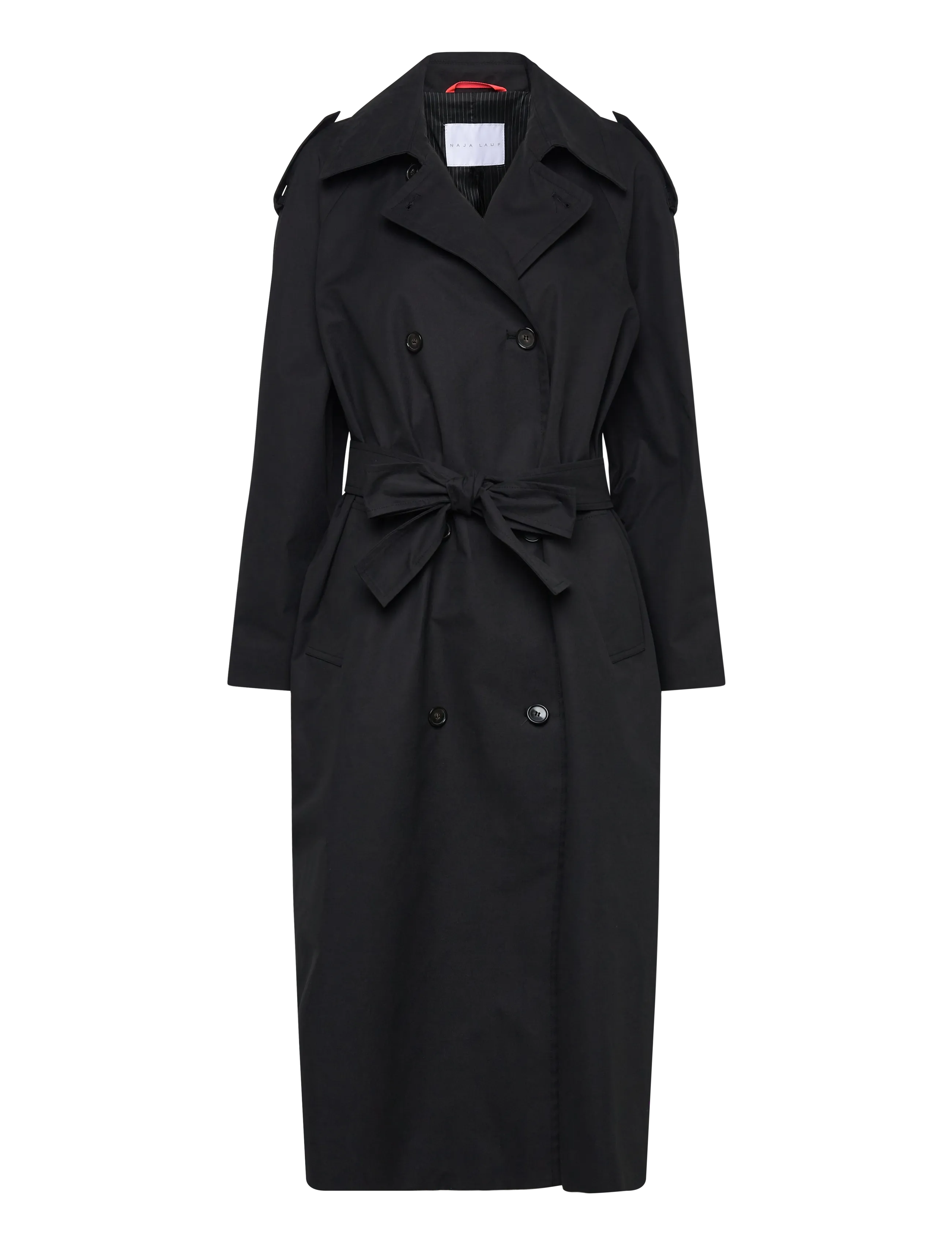 Naja Lauf FRANK COAT DENSE COTTON - Leichte Mäntel - BLACK / black