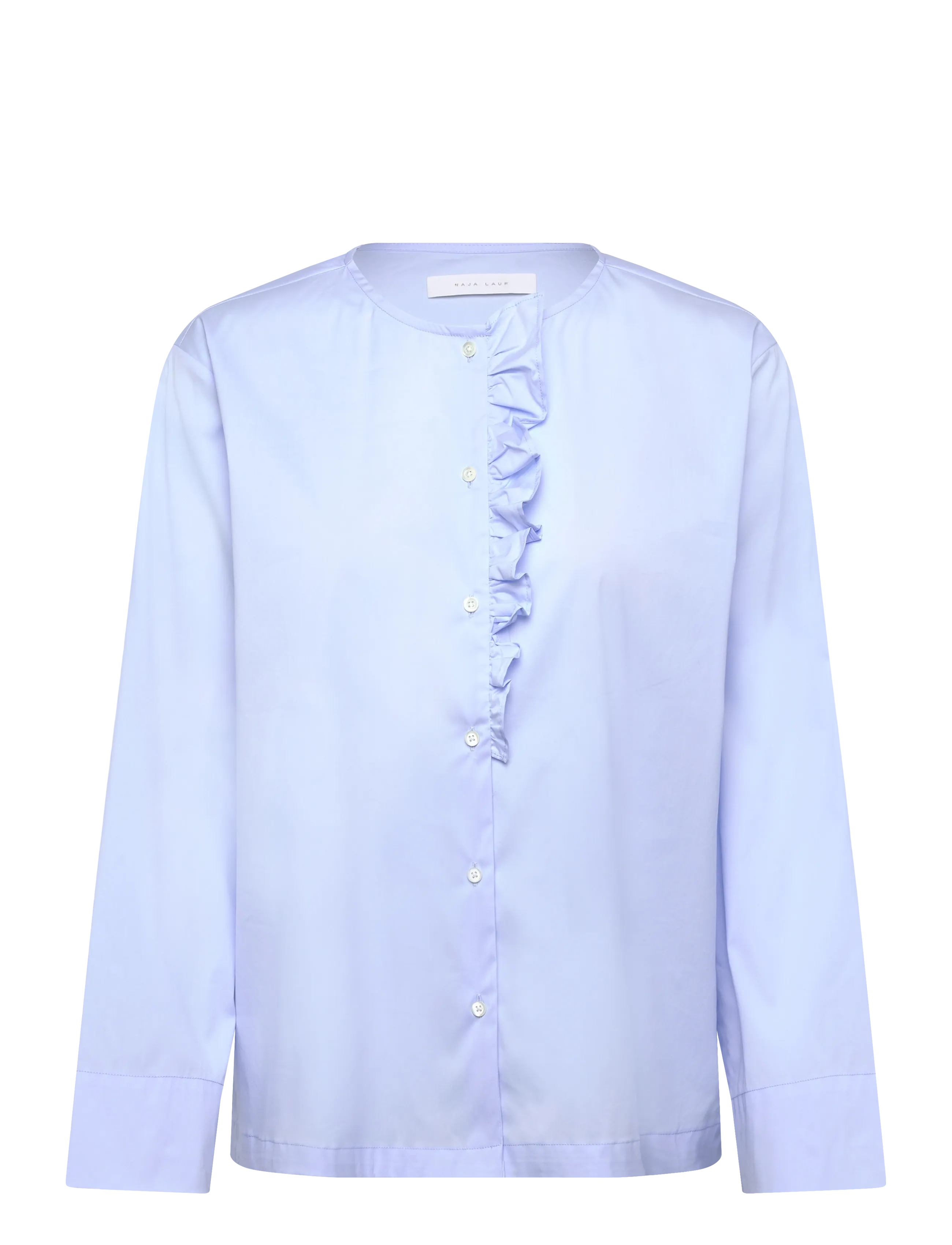 Naja Lauf NATALIA BLOUSE FANCY POPLIN - Bluser - LIGHT BLUE / blue