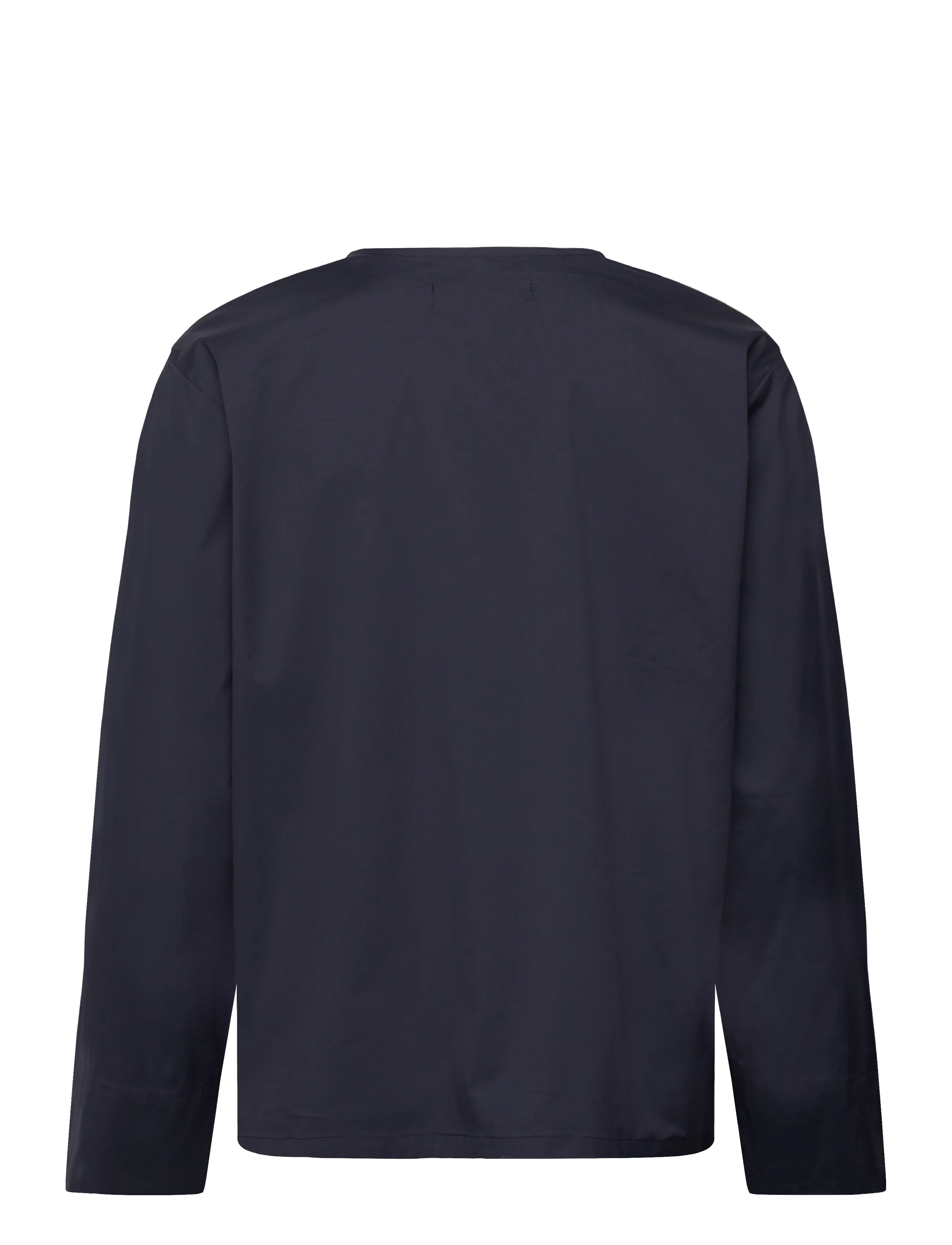 Naja Lauf - NATALIA BLOUSE FANCY POPLIN - langærmede bluser - navy - 1