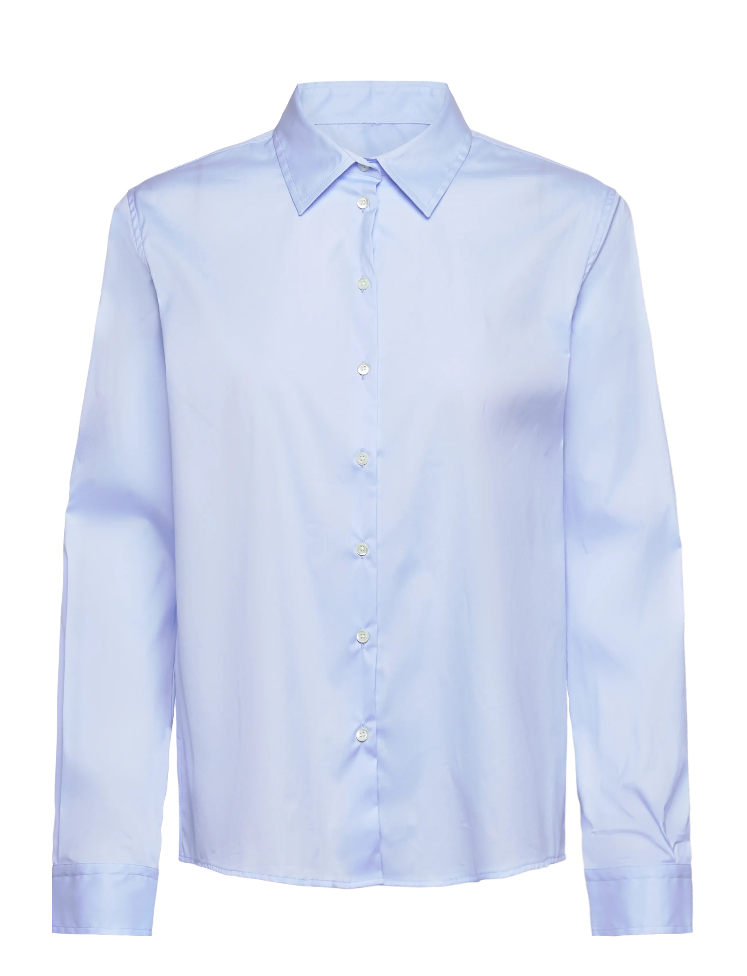 Naja Lauf BEATE SHIRT FANCY POPLIN - Bluser & Skjorter - LIGHT BLUE / blue