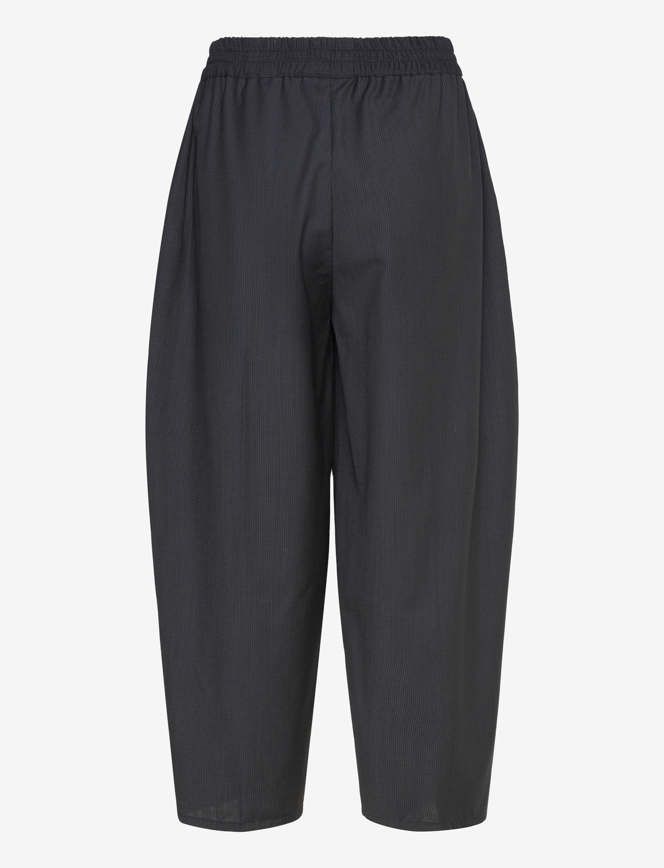 Naja Lauf - SORA PANTS CHECKED STRIPE - navy blue - 1