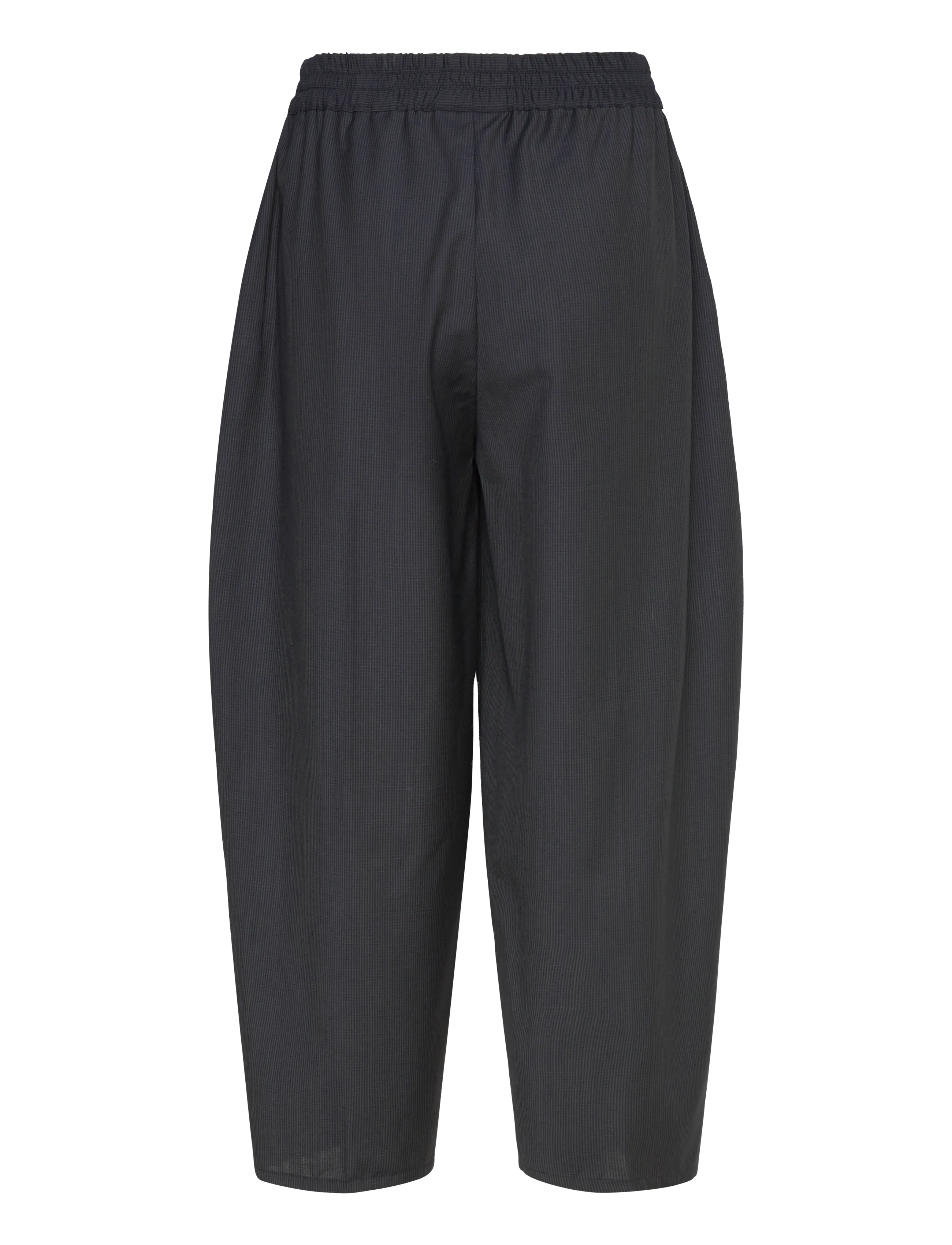 Naja Lauf - SORA PANTS CHECKED STRIPE - navy blue - 1